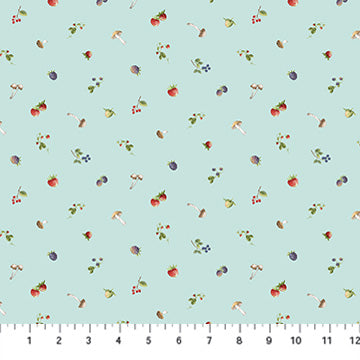 Country Mouse | Berry Toss Blue Multi by Deborah Edwards for Northcott | DP29011-42