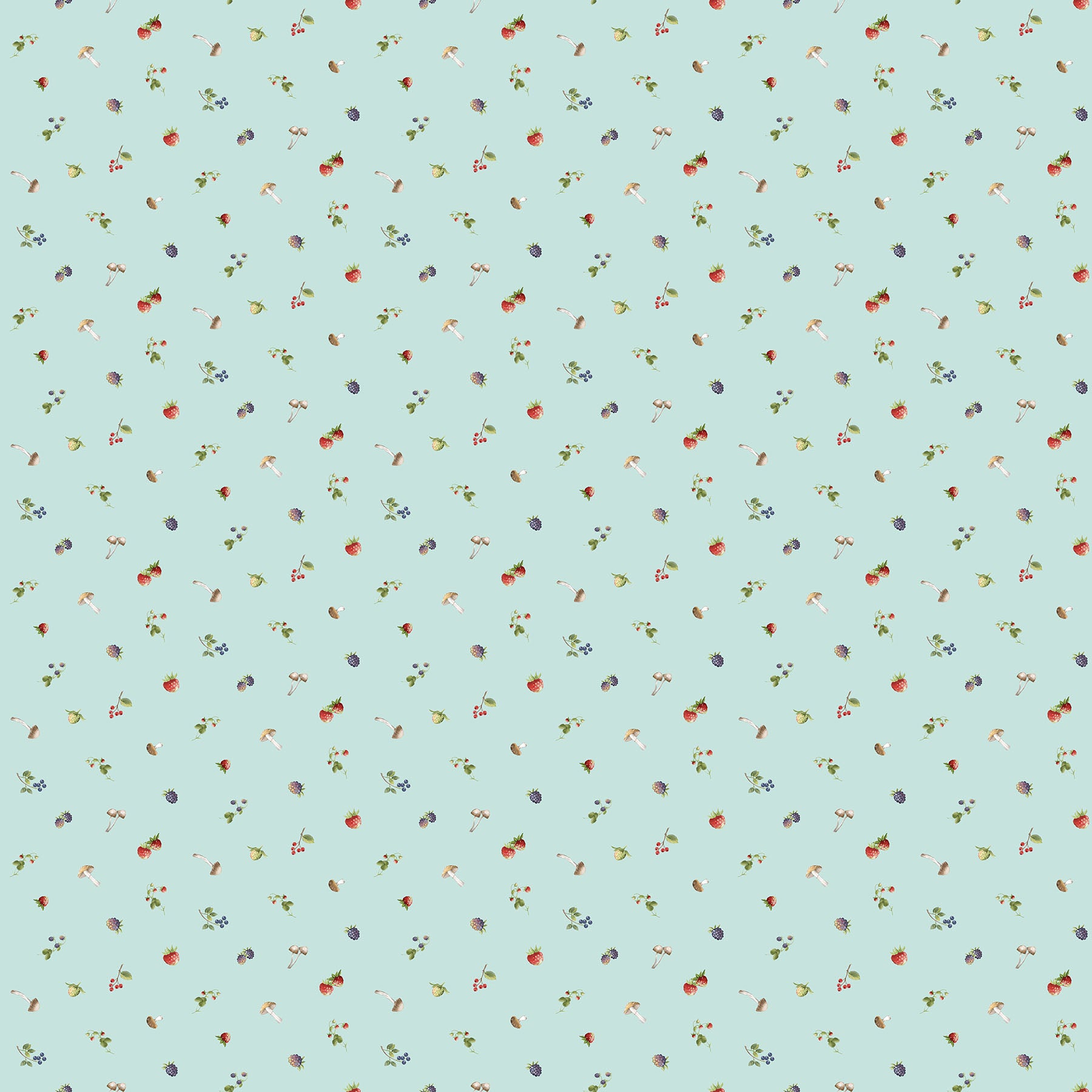 Country Mouse | Berry Toss Blue Multi by Deborah Edwards for Northcott | DP29011-42