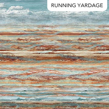 Canyon - Stonehenge | Ombre with Cloud - Blue Multi by Deborah Edwards for Northcott | DP29143-44