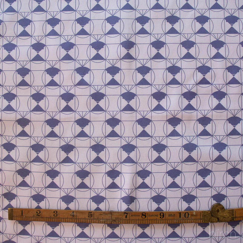 End Papers | Twilight by Charley Harper for Birch Fabrics | CH-436-TWILIGHT | 100% Organic Cotton