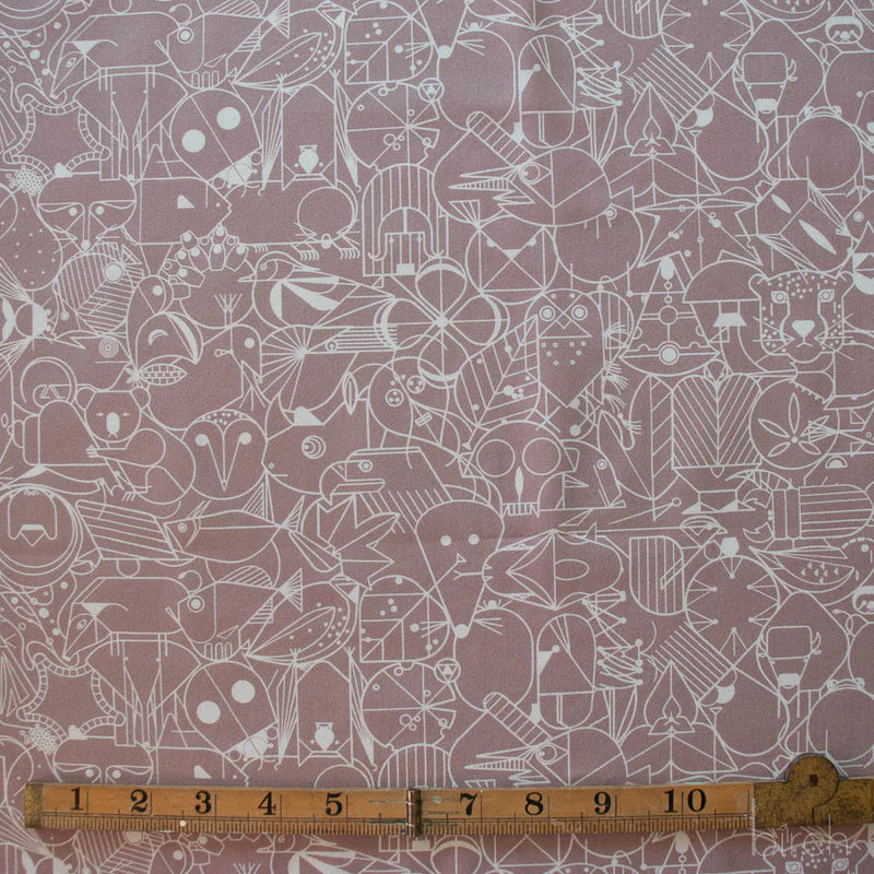 End Papers | Pebble by Charley Harper for Birch Fabrics | CH-300-PEBBLE | 100% Organic Cotton