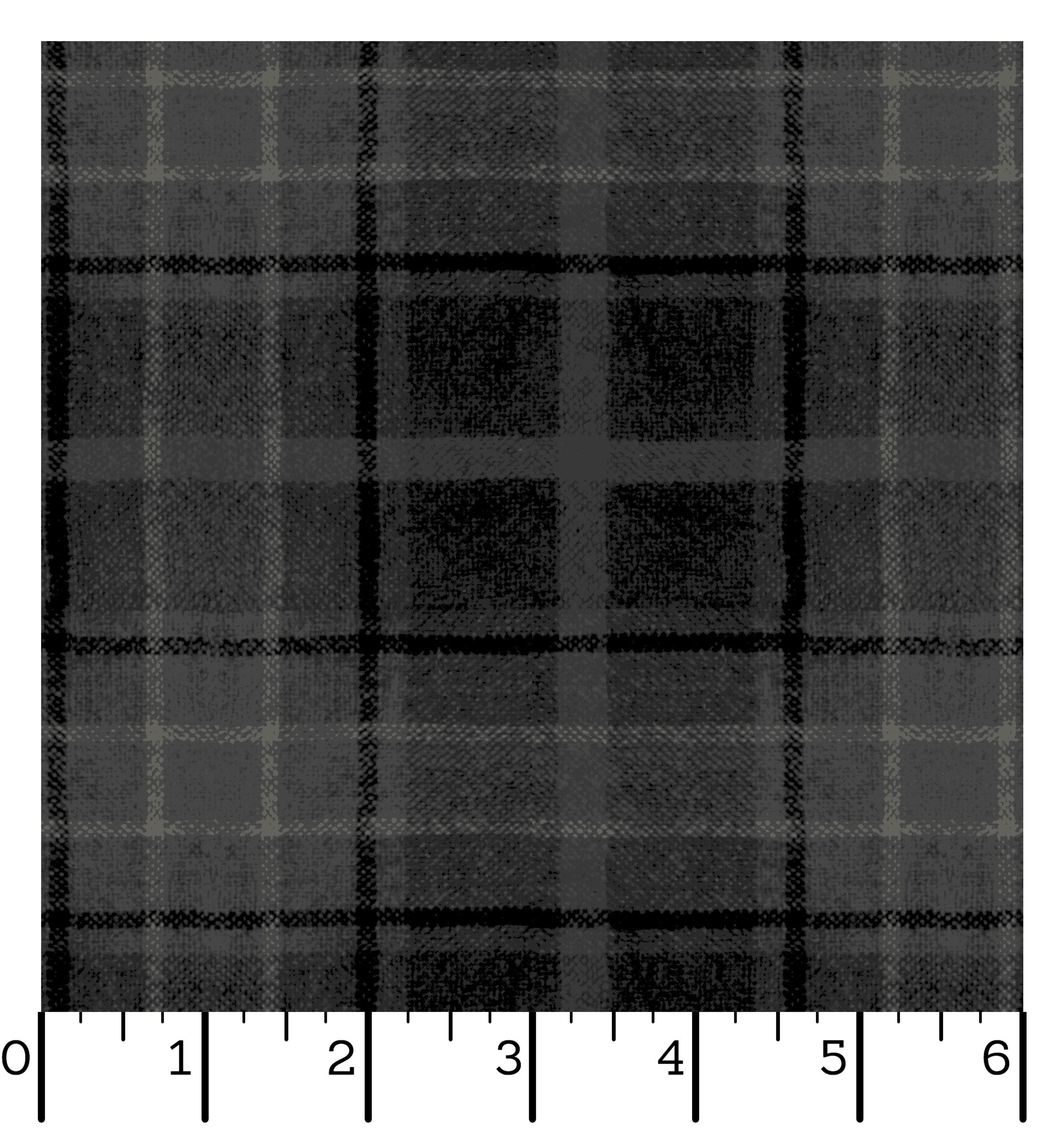 Holly Jolly Flannel | Big Plaid - Black by Bonnie Sullivan for Maywood Studio | MASF10896-J