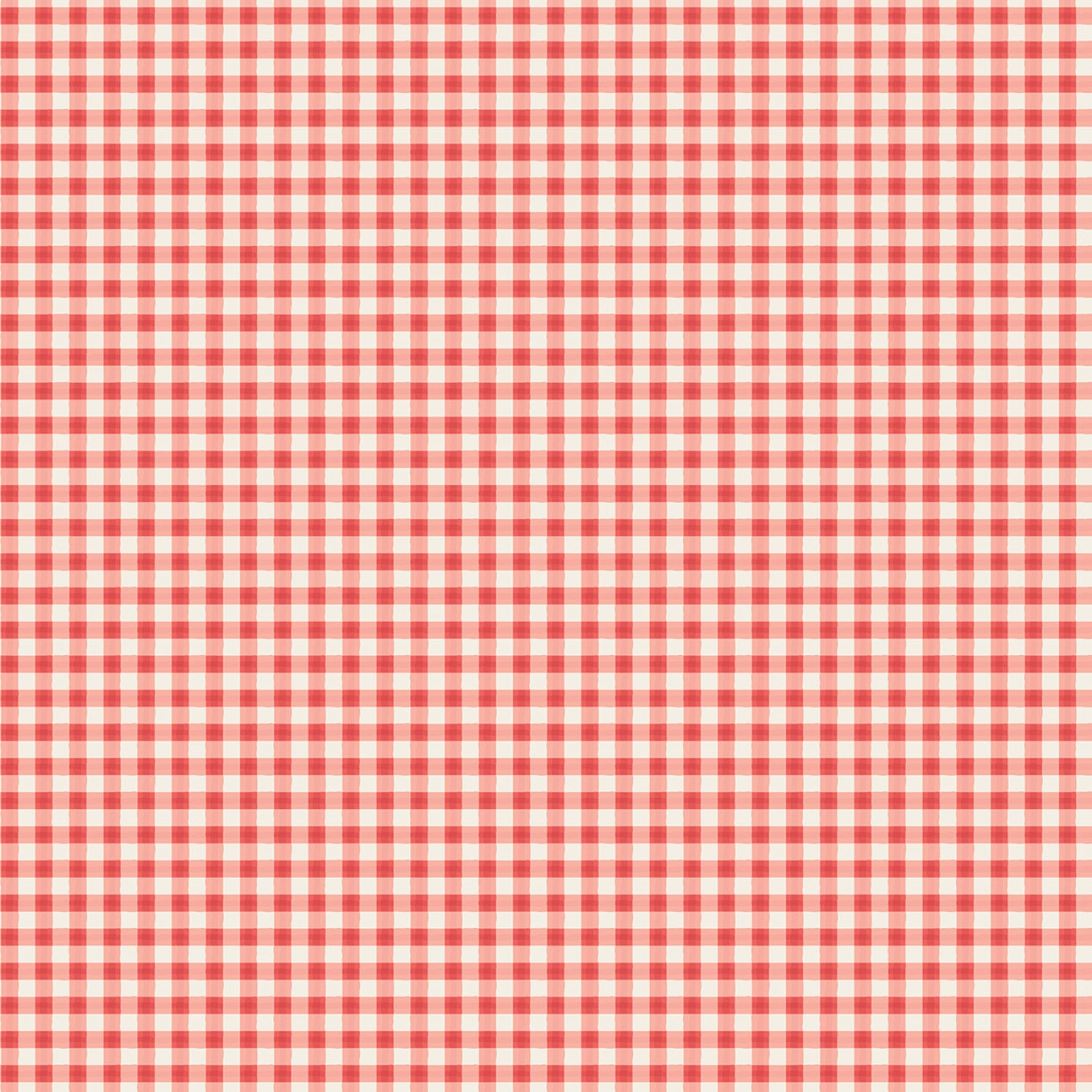 The Tale of Peter Rabbit Flannel | Gingham Red F15318-RED by Beatrix Potter for Riley Blake | 100% Cotton Flannel