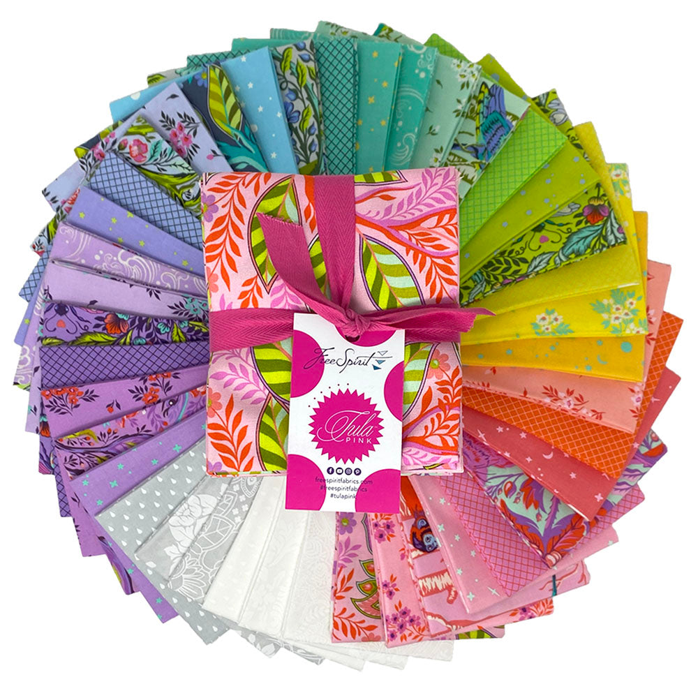 Full Moon Forest II | Fat Quarter Bundle by Tula Pink for FreeSpirit | 40 pcs