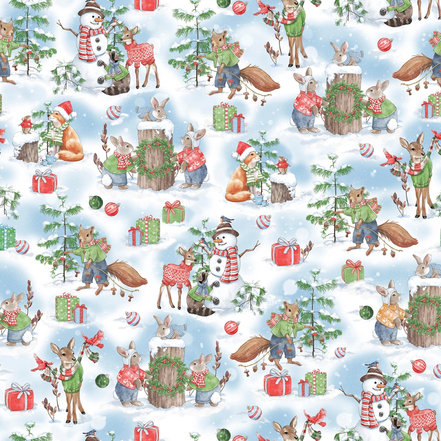 Frost & Fable | 5" Square Pack by Leslie Trimbach for P&B Textiles | 42 pcs