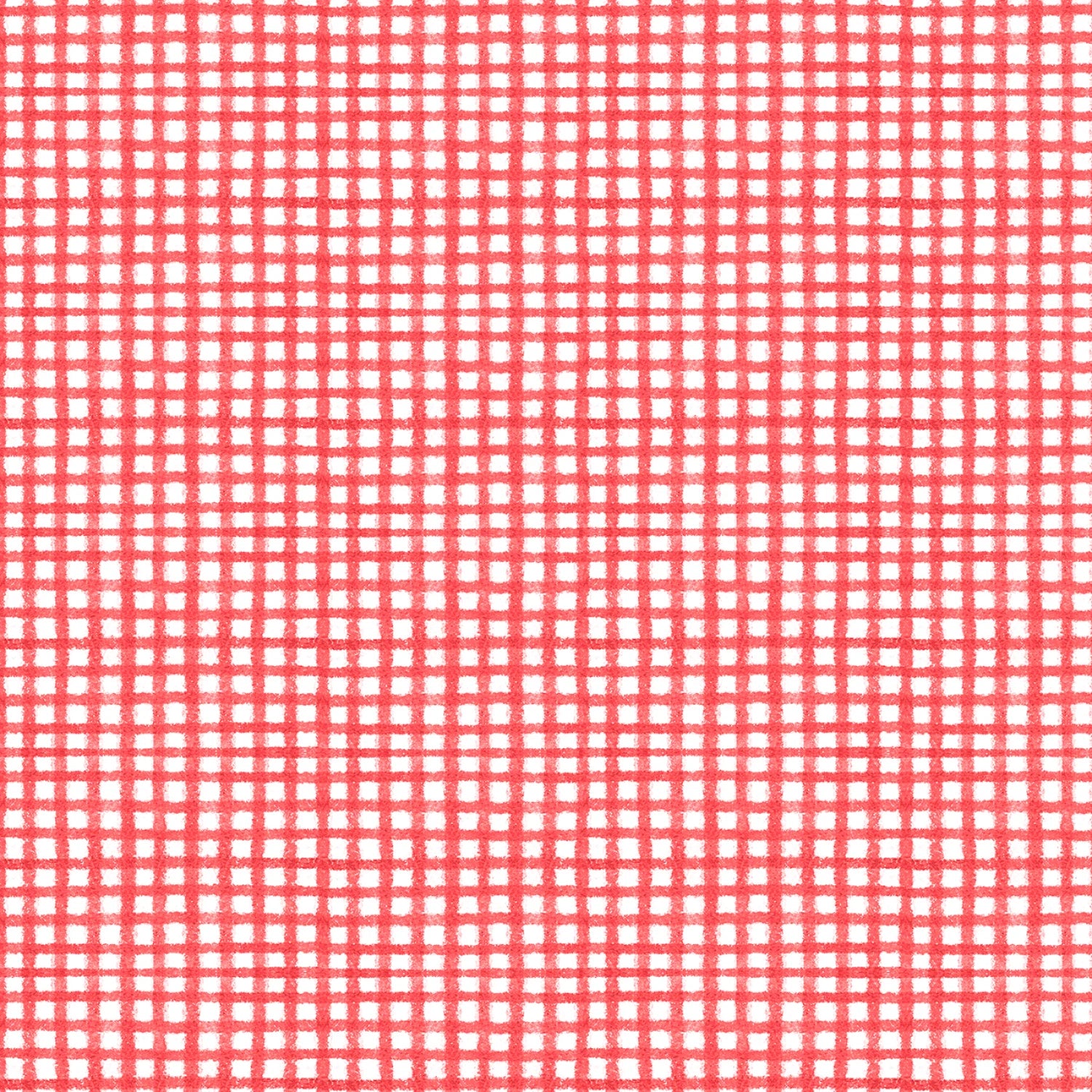 Frost & Fable | Sketchy Check - Red by Leslie Trimbach for P&B Textiles | FFAB5801-RW