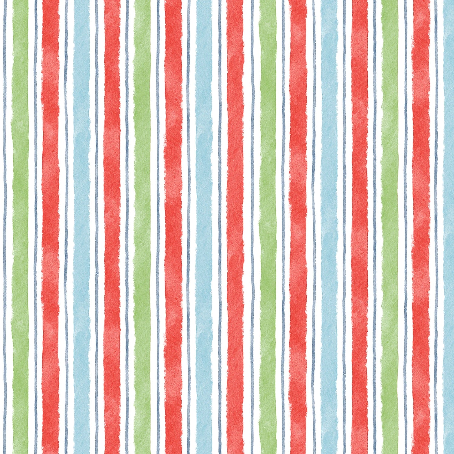 Frost & Fable | Multi Stripe by Leslie Trimbach for P&B Textiles | FFAB5803-MU