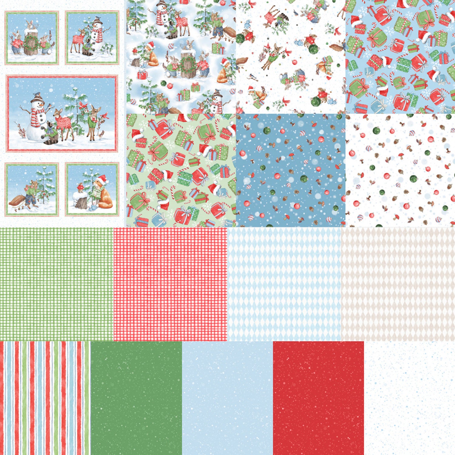 Frost & Fable | Fat Quarter Bundle by Leslie Trimbach for P&B Textiles | 15 pcs