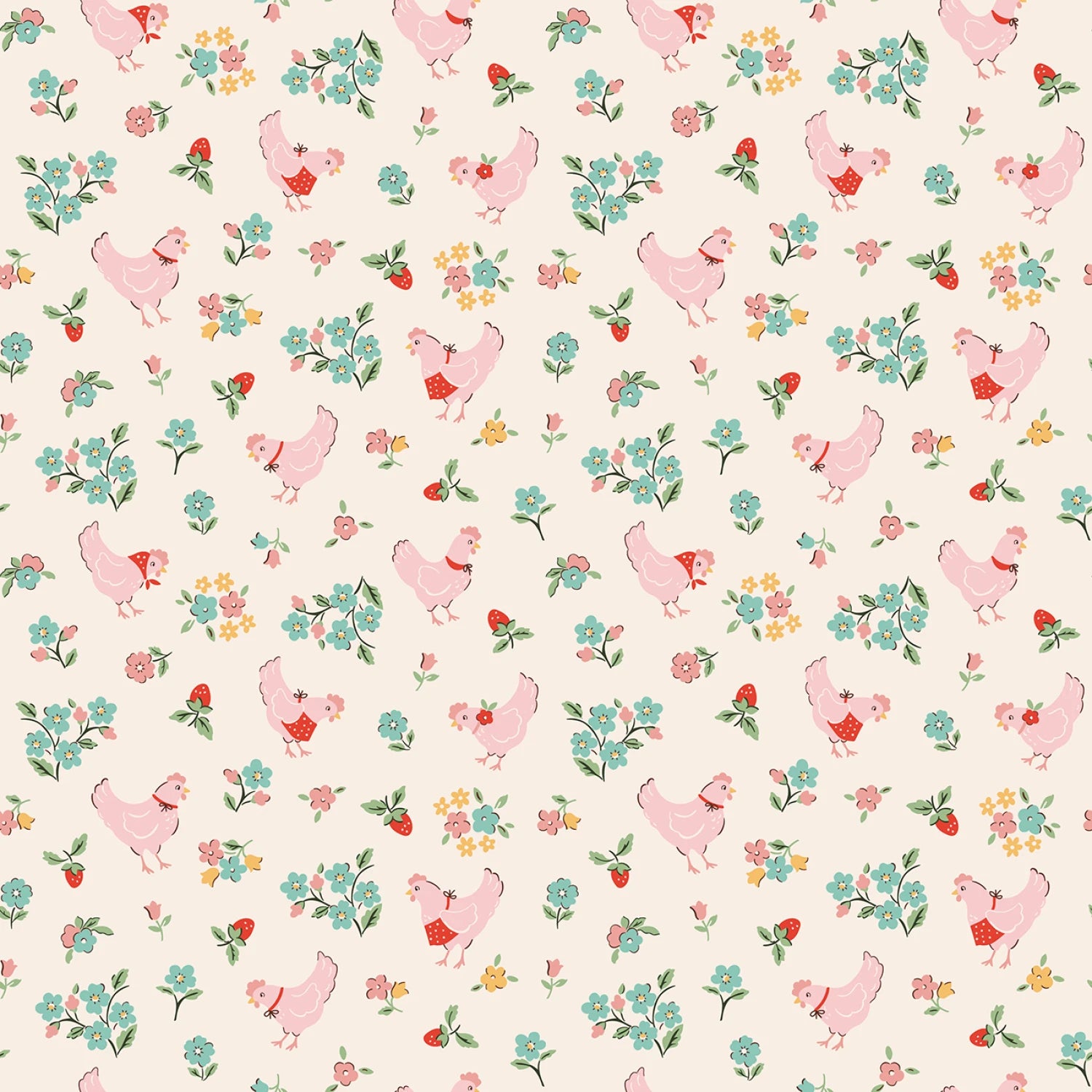 Farmhouse Fancy | Fat Quarter Bundle by Elea Lutz for Poppie Cotton | 20 pcs