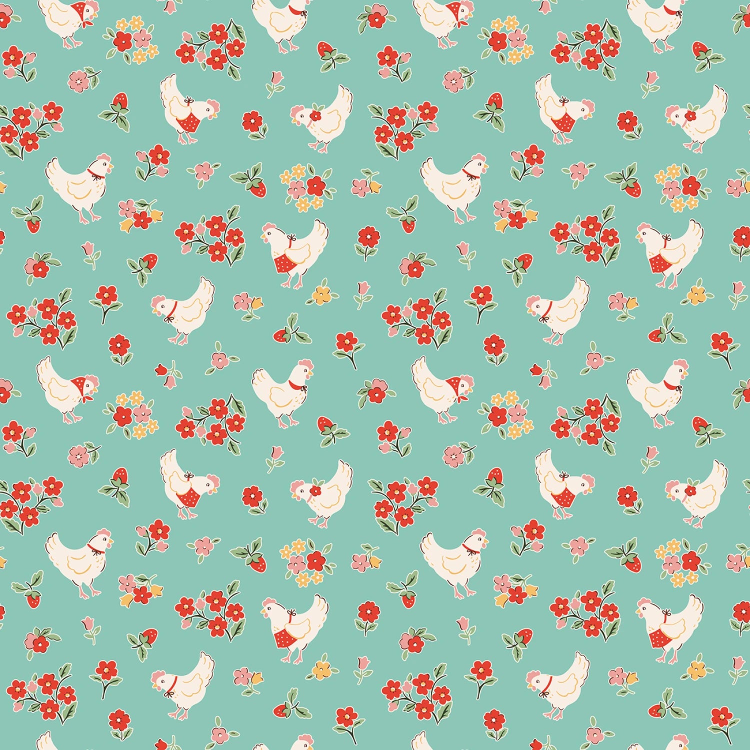 Farmhouse Fancy | Fat Quarter Bundle by Elea Lutz for Poppie Cotton | 20 pcs