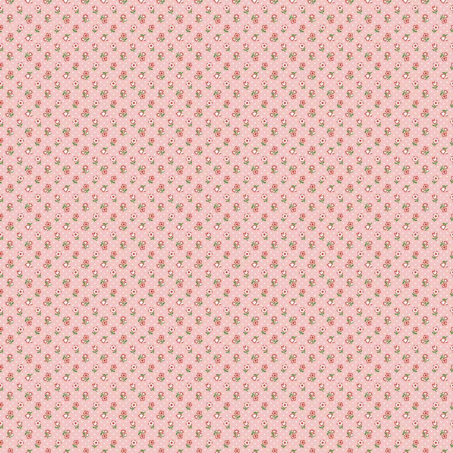 Flower Market | Flower Freckles Pink by Elea Lutz for Poppie Cotton | FM25420