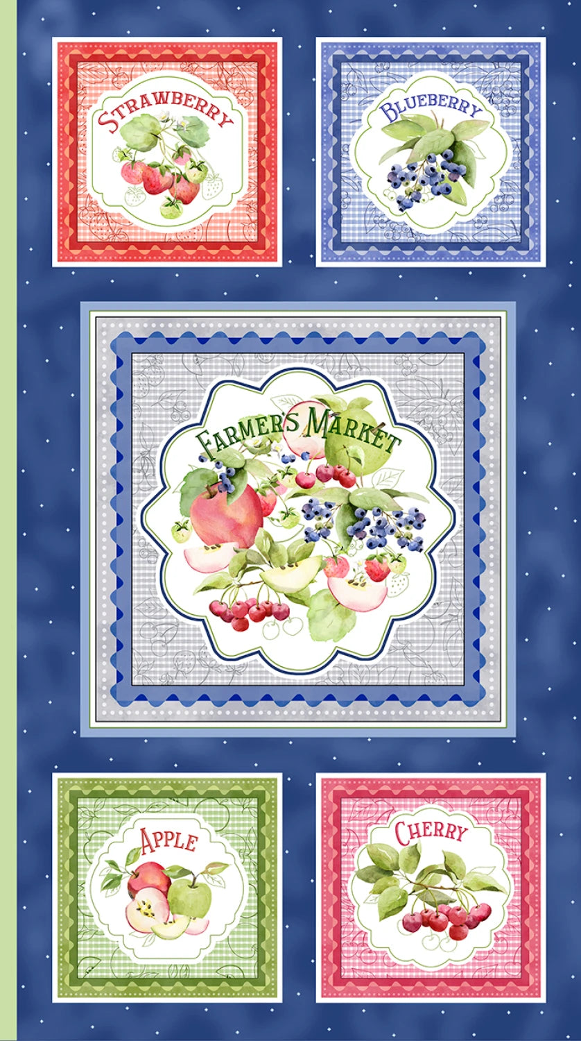 Farmer's Market | Favorites 24" Panel by Deane Beesley for P&B Textiles | FMAR6277-PA