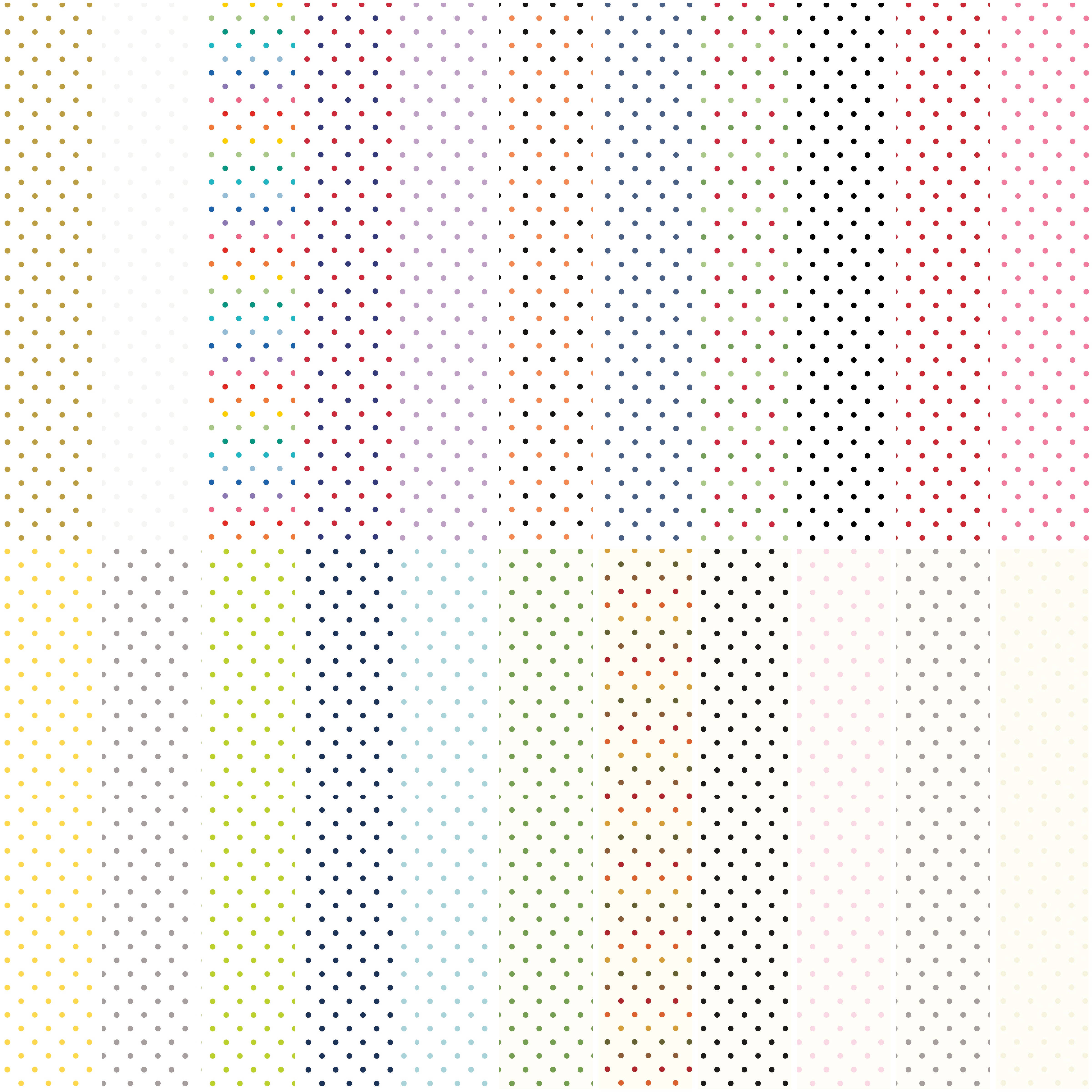 Swiss Dot | Low Volume Fat Quarter Bundle by Riley Blake | 22 pcs