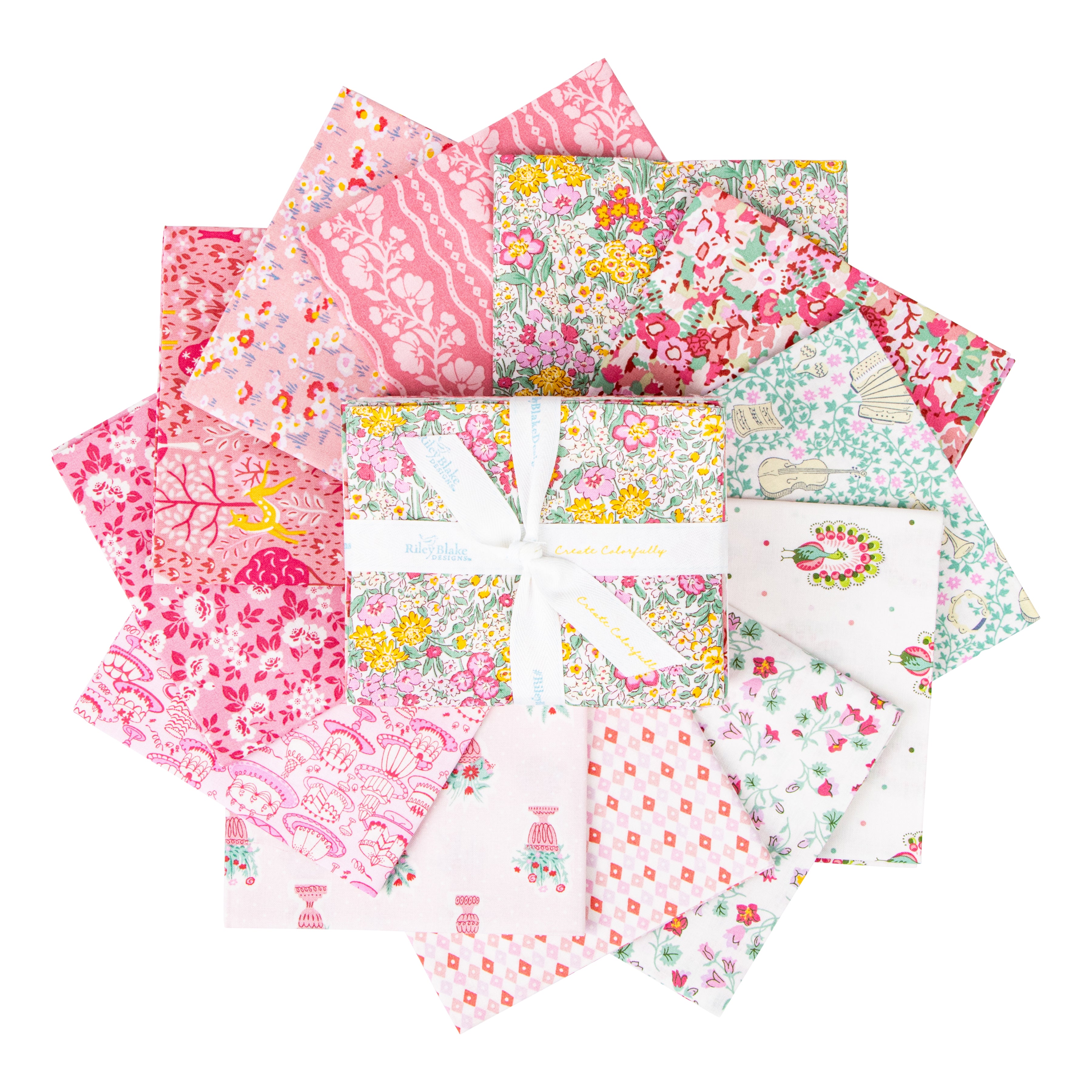 Garden Party | Picnic Trifle Fat Quarter Bundle by Liberty Fabrics for Riley Blake | 12 pcs