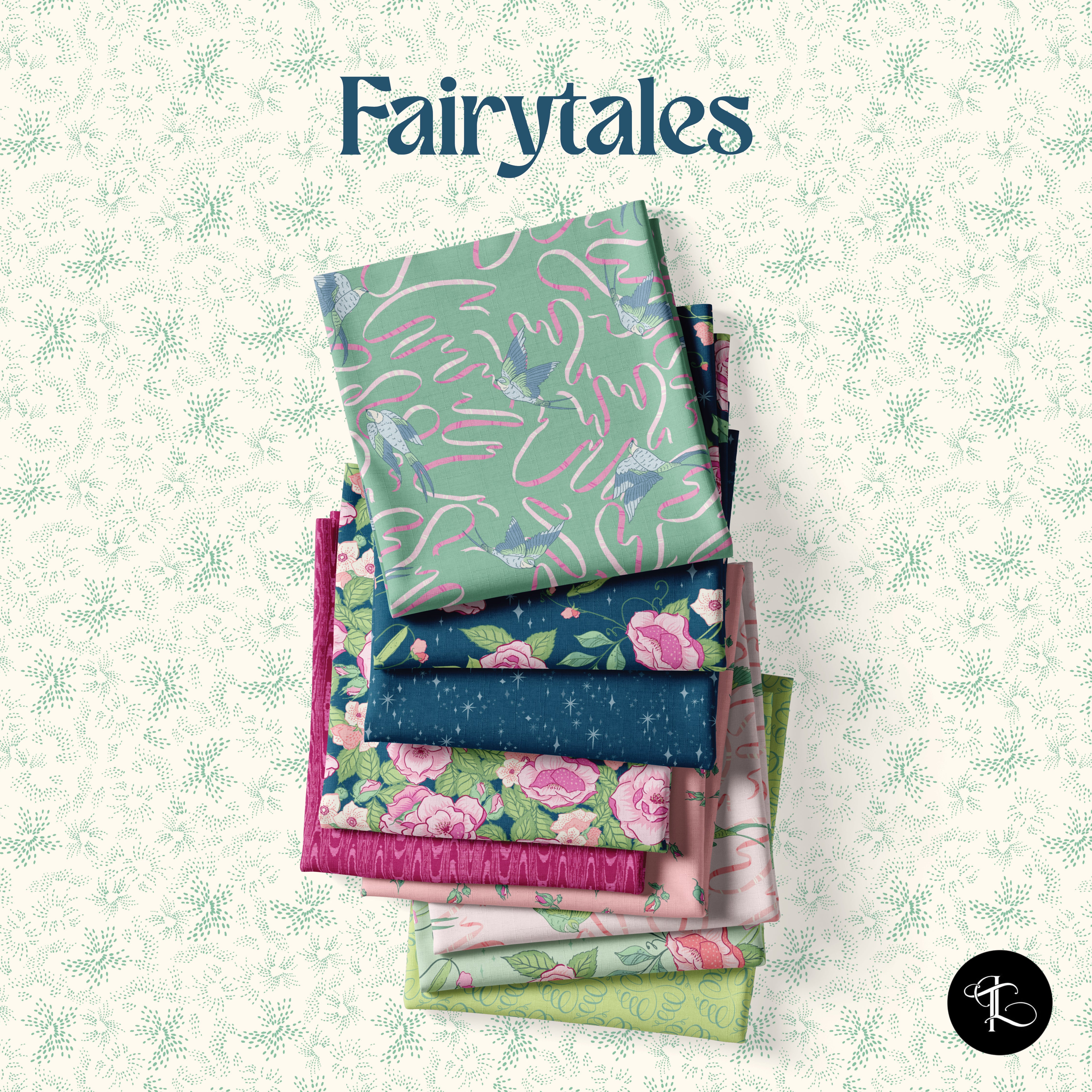 Fairytales | Fat Quarter Bundle by Tiffany Lauren for Andover Fabrics | 24 pcs