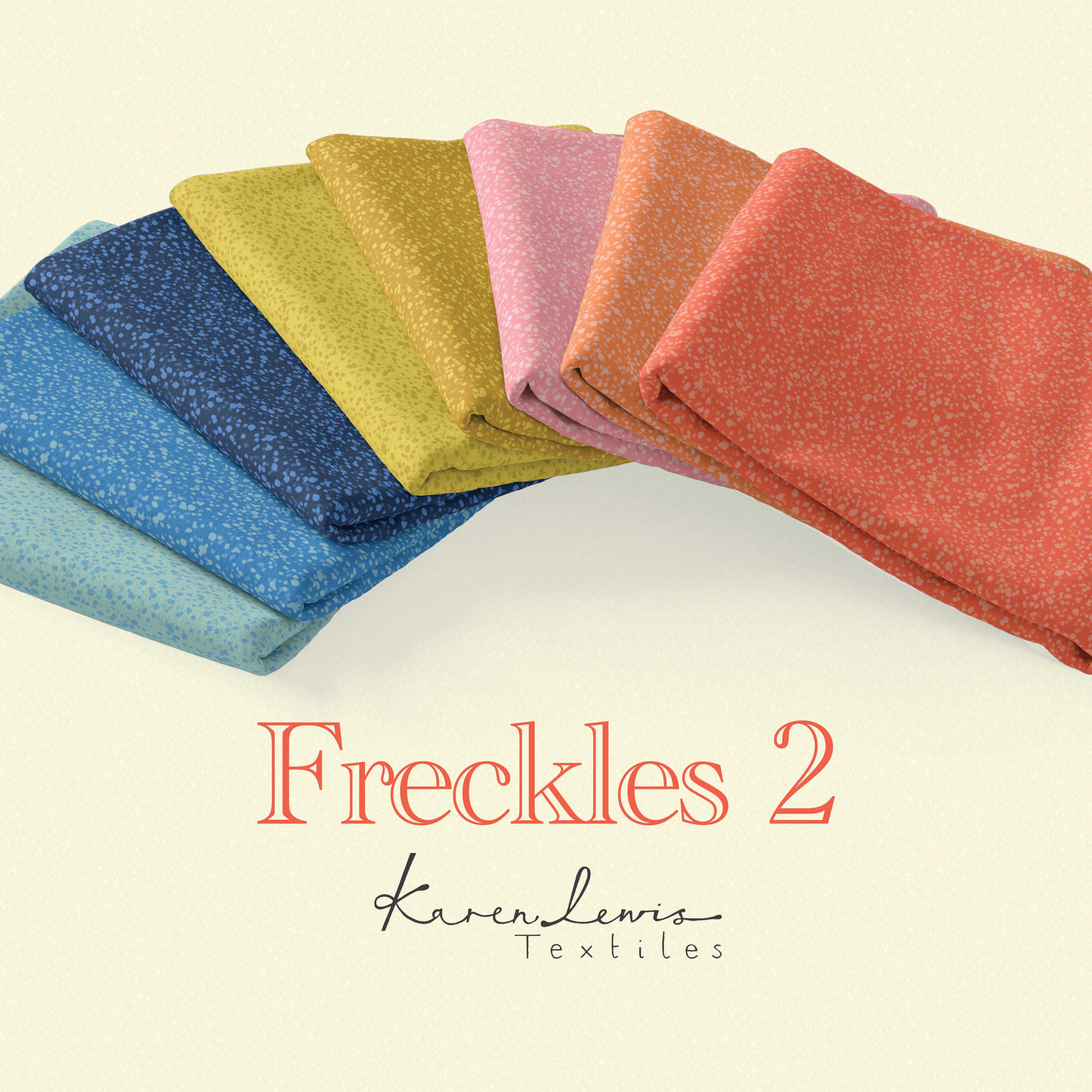 Freckles 2 | Bubblegum Freckles by Karen Lewis Textiles for Andover Fabrics | A-1424-E