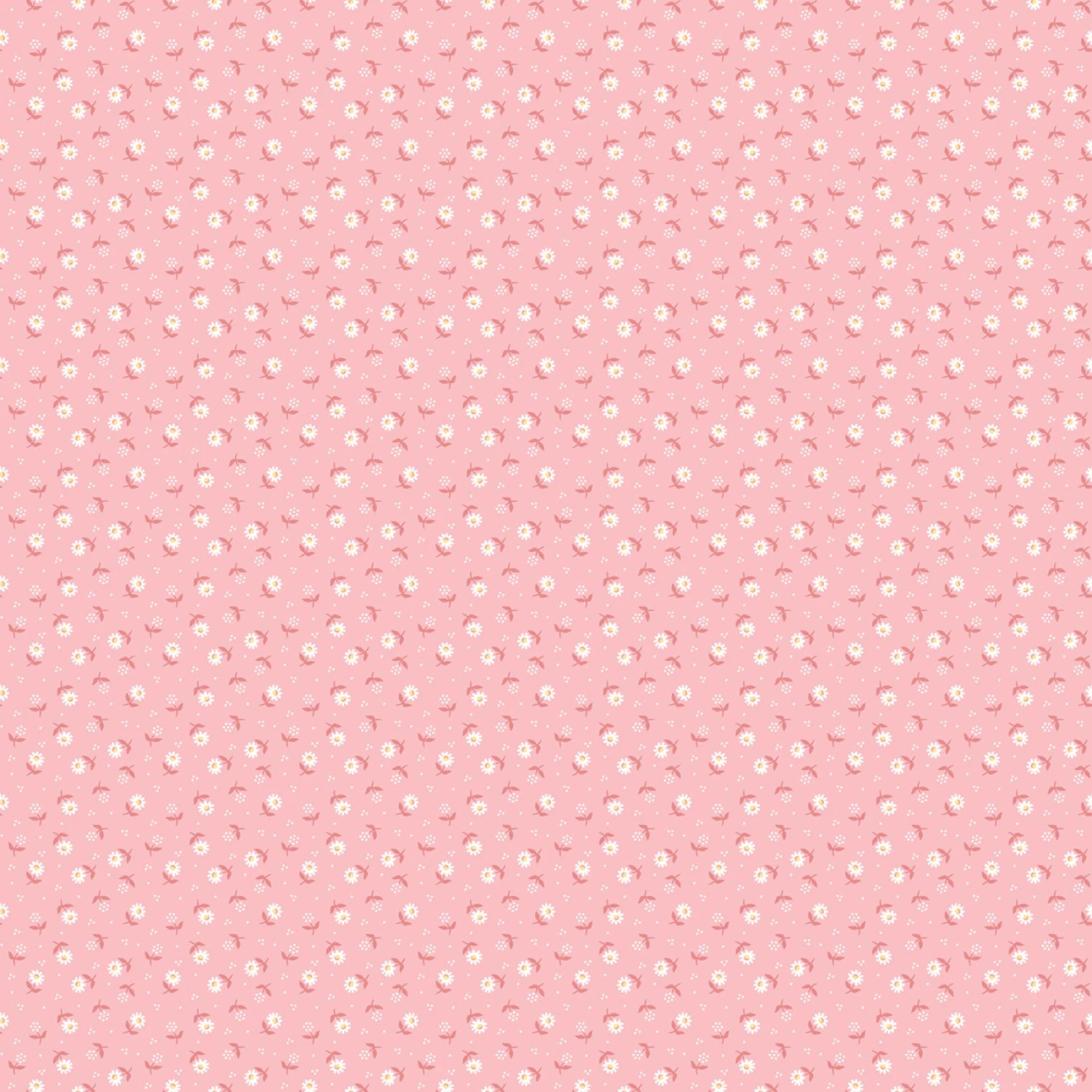 Granny's Sewing Room | Daisy May - Pink by Sheri McCulley for Poppie Cotton | GS25912