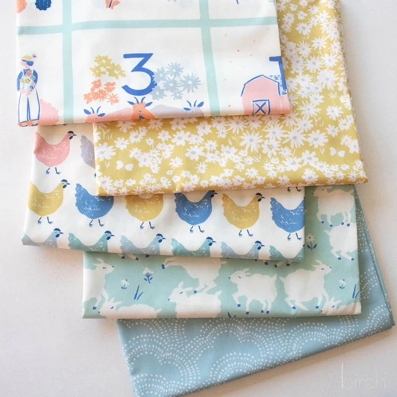Homestead | Fat Quarter Bundle by Emily Isabella for Birch Fabrics | 12 pcs | 100% Organic Cotton