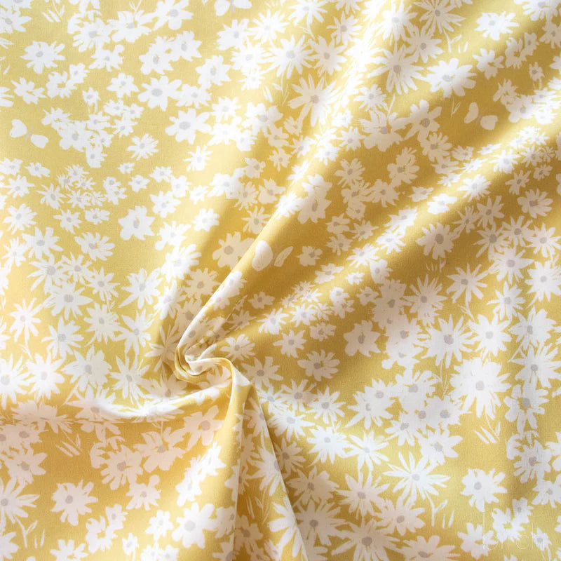 Homestead | Daisy Bed - Sun by Emily Isabella for Birch Fabrics | EI-31-SUN | 100% Organic Cotton
