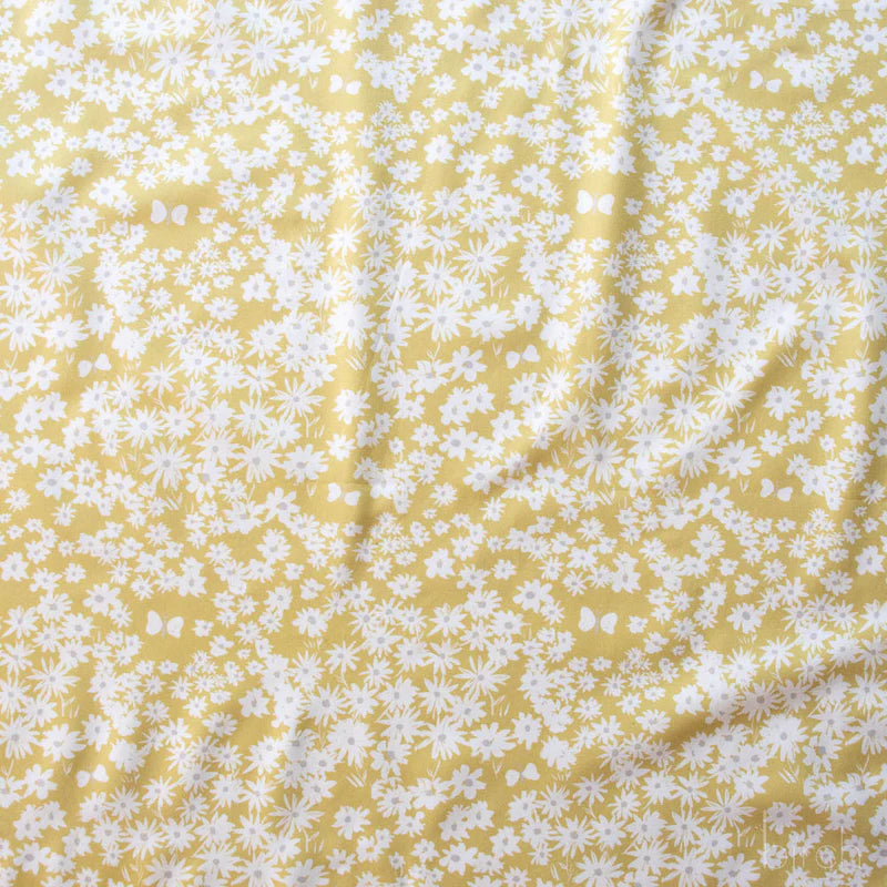 Homestead | Daisy Bed - Sun by Emily Isabella for Birch Fabrics | EI-31-SUN | 100% Organic Cotton