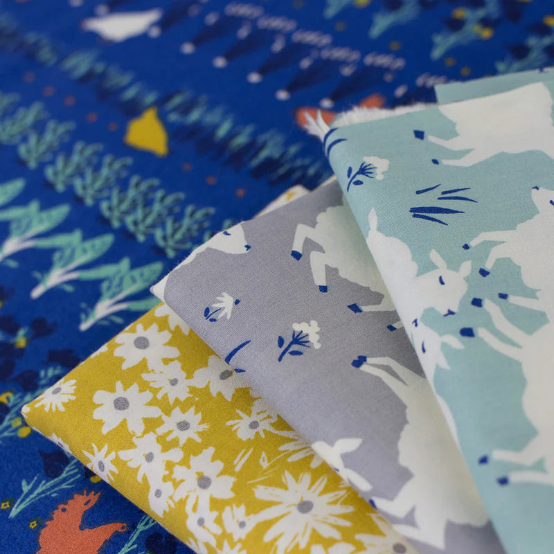 Homestead | Fat Quarter Bundle by Emily Isabella for Birch Fabrics | 12 pcs | 100% Organic Cotton