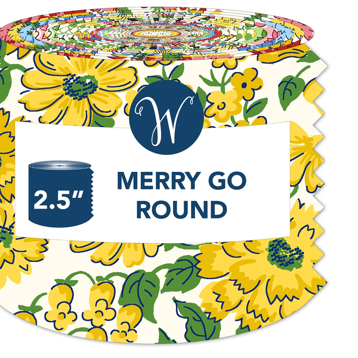Merry Go Round | 2.5" Strip Rol by Whistler Studios for Windham | 40 pcs
