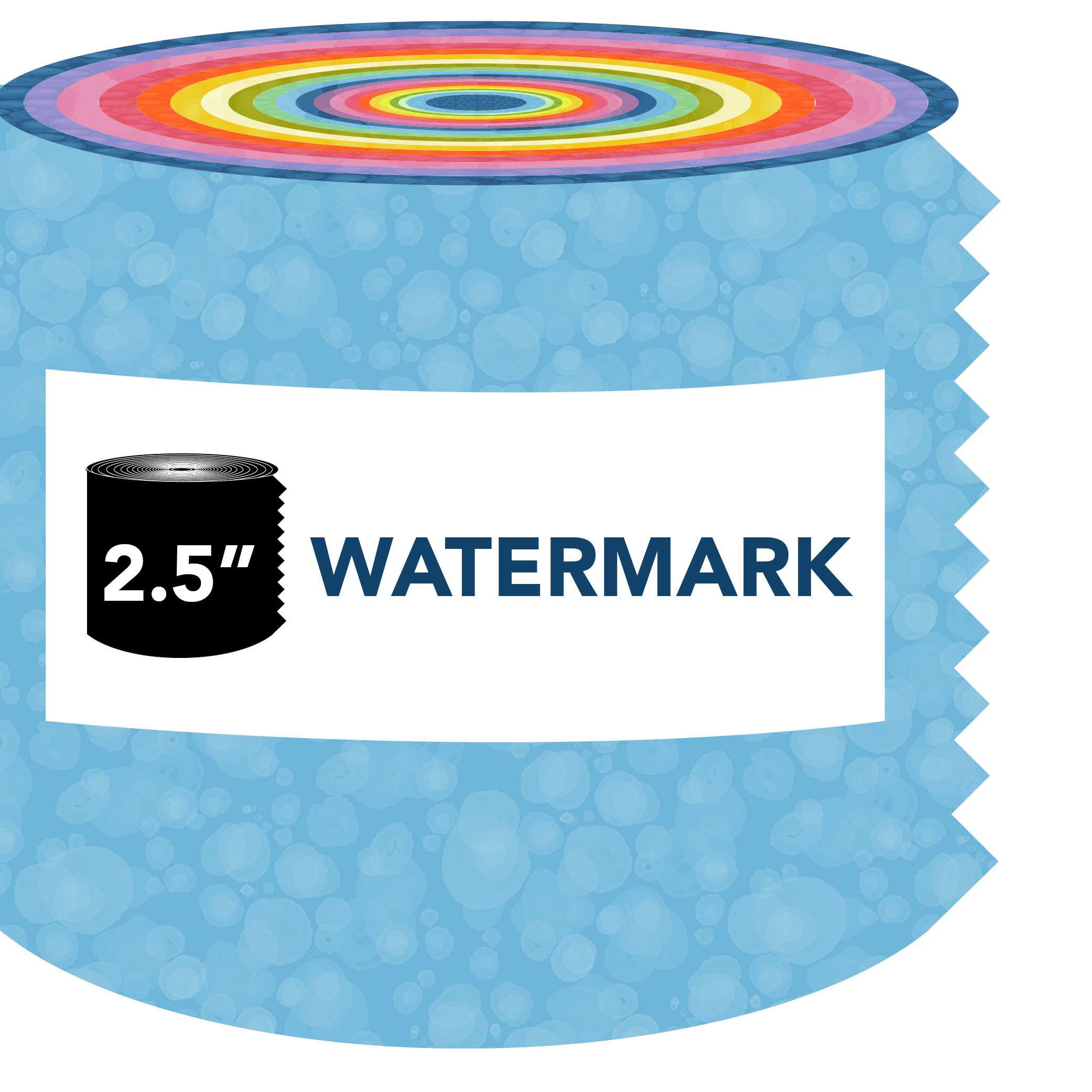 Watermark | 2.5" Strip Roll by Tamara Kate for Windham | 40 pcs