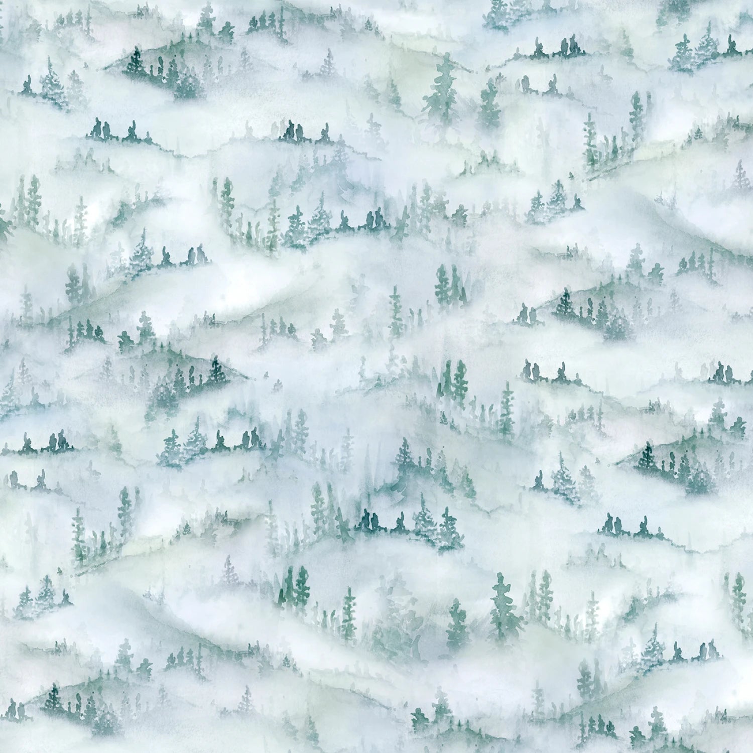 Let's Go on an Adventure | Scenic Mountain Scape by Brett Blumenthal for P&B Textiles | LGOA5938-BG