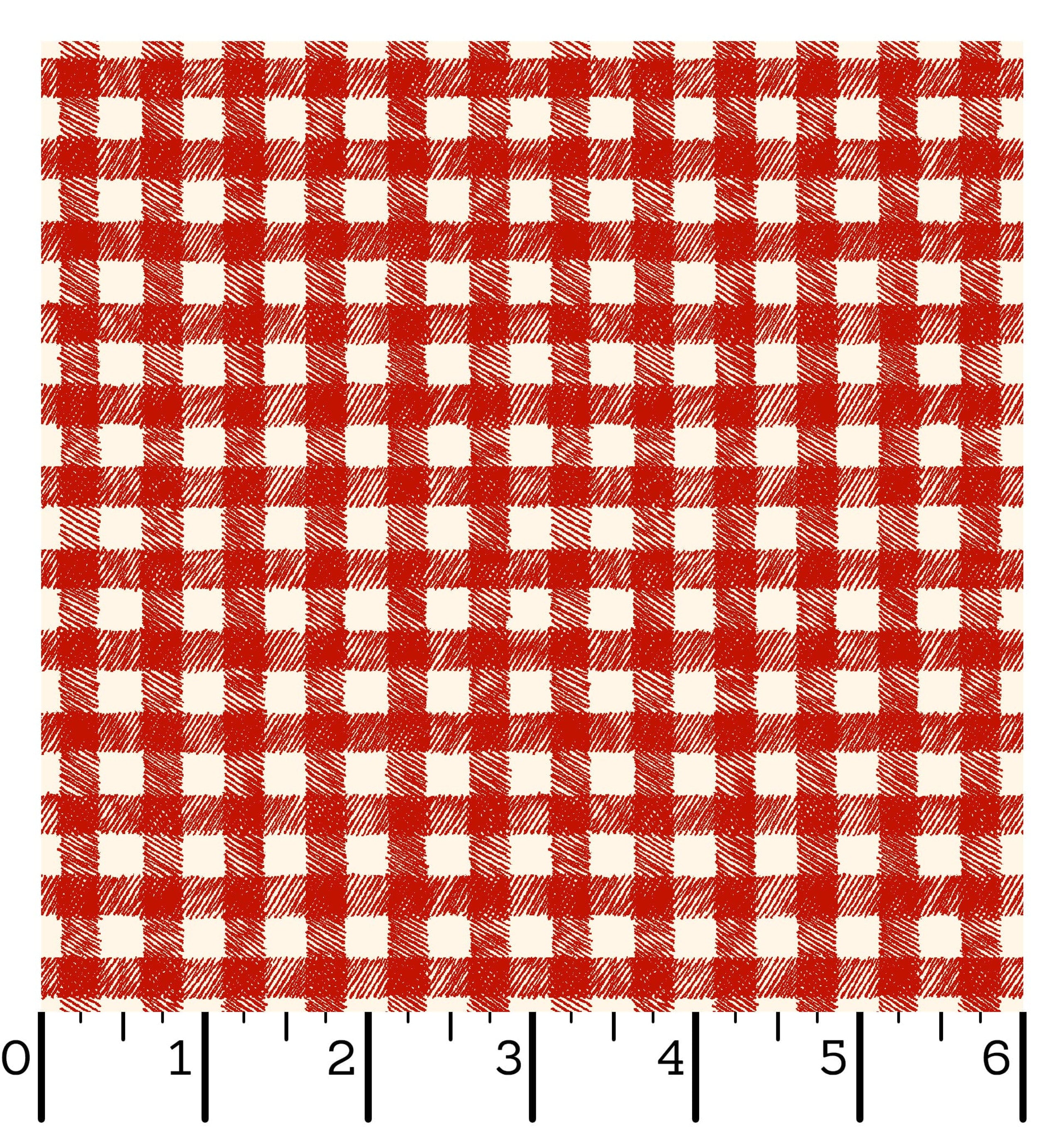 Homemade Holidays | Woven Check - Red by Kris Lammers for Maywood Studio | MAS10557-R