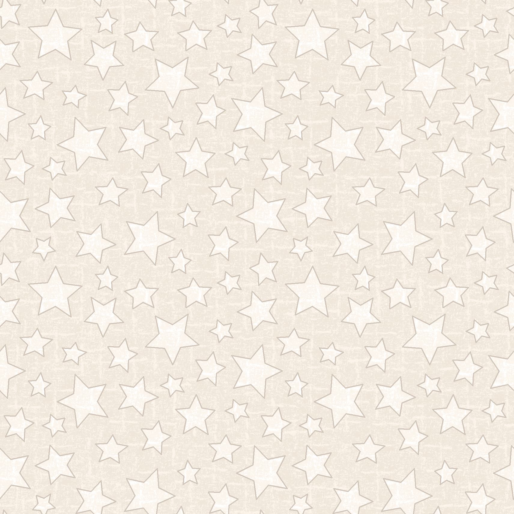 Snowtop Mountain Flannel | Star - Cream by Bonnie Sullivan for Maywood Studio | MASF11165-E | 100% Cotton Flannel