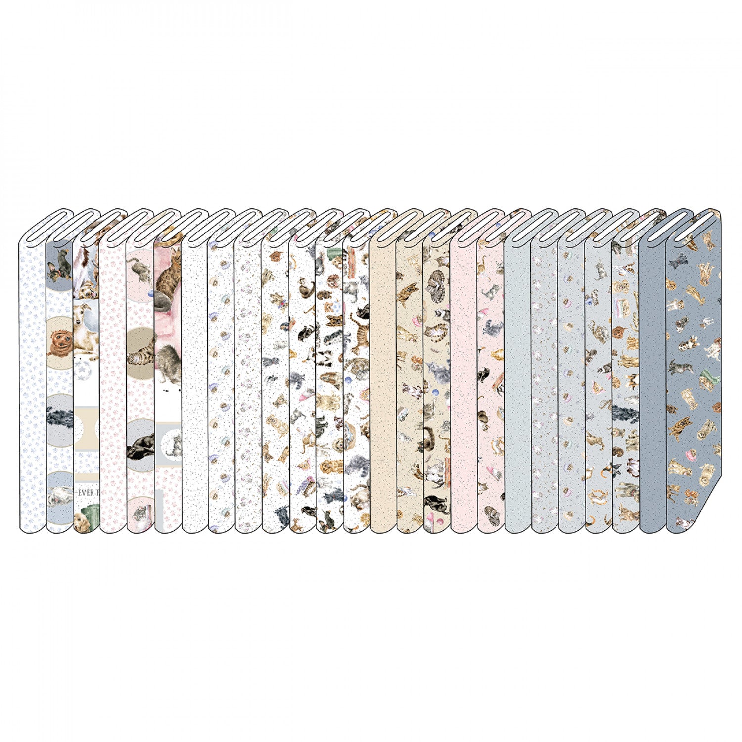 Whiskers & Paws | Speckles - Pale Pink by Hannah Dale for Maywood Studio | MAS10421-P