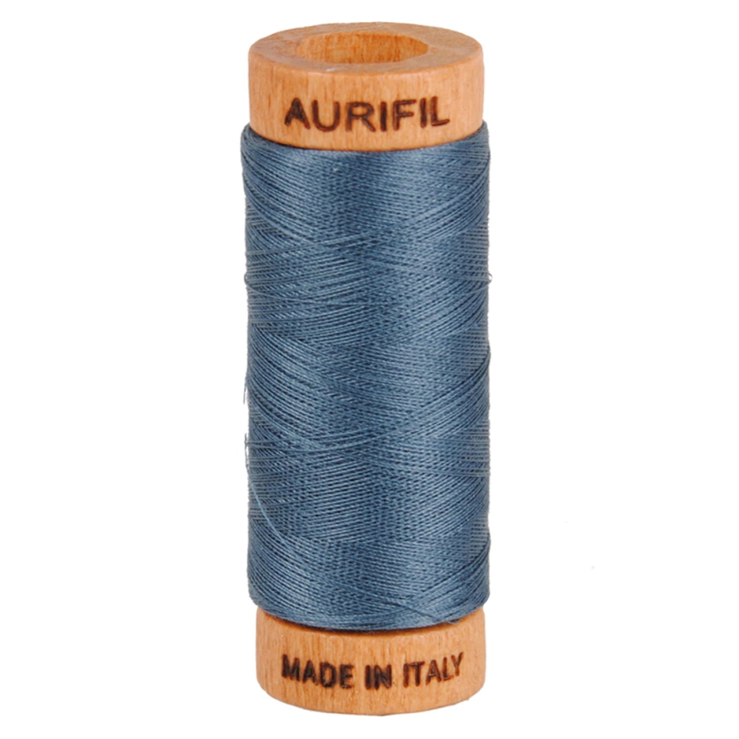 Aurifil 80wt 2-Ply Cotton Thread | Medium Grey (#1158) | 300 yds