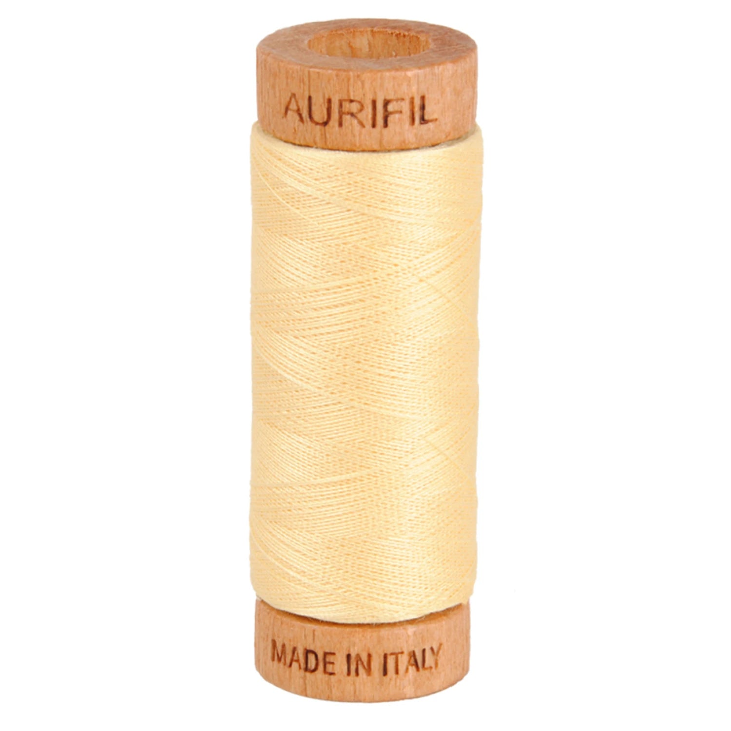 Aurifil 80wt 2-Ply Cotton Thread | Champagne (#2105) | 300 yds
