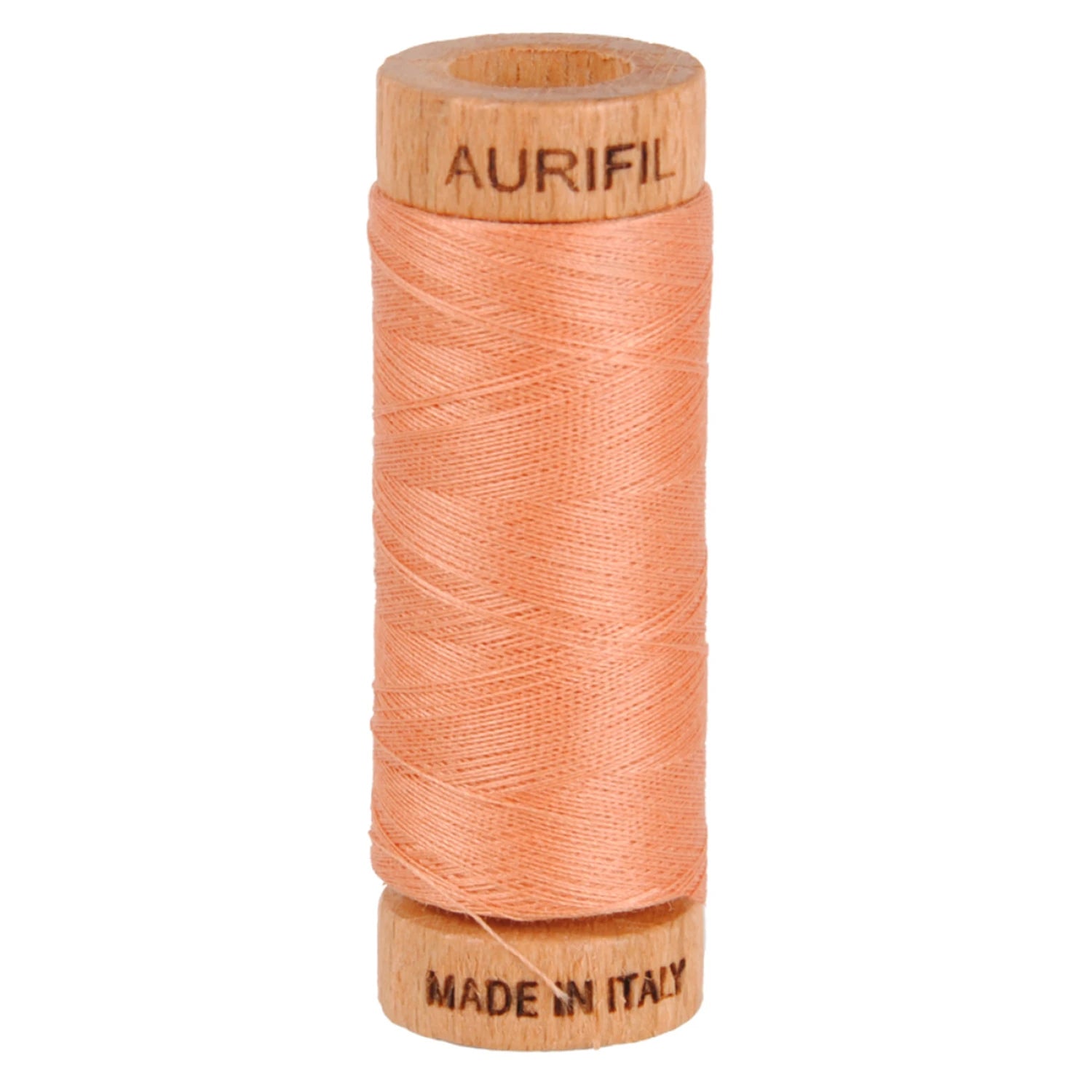 Aurifil 80wt 2-Ply Cotton Thread | Peach (#2215) | 300 yds