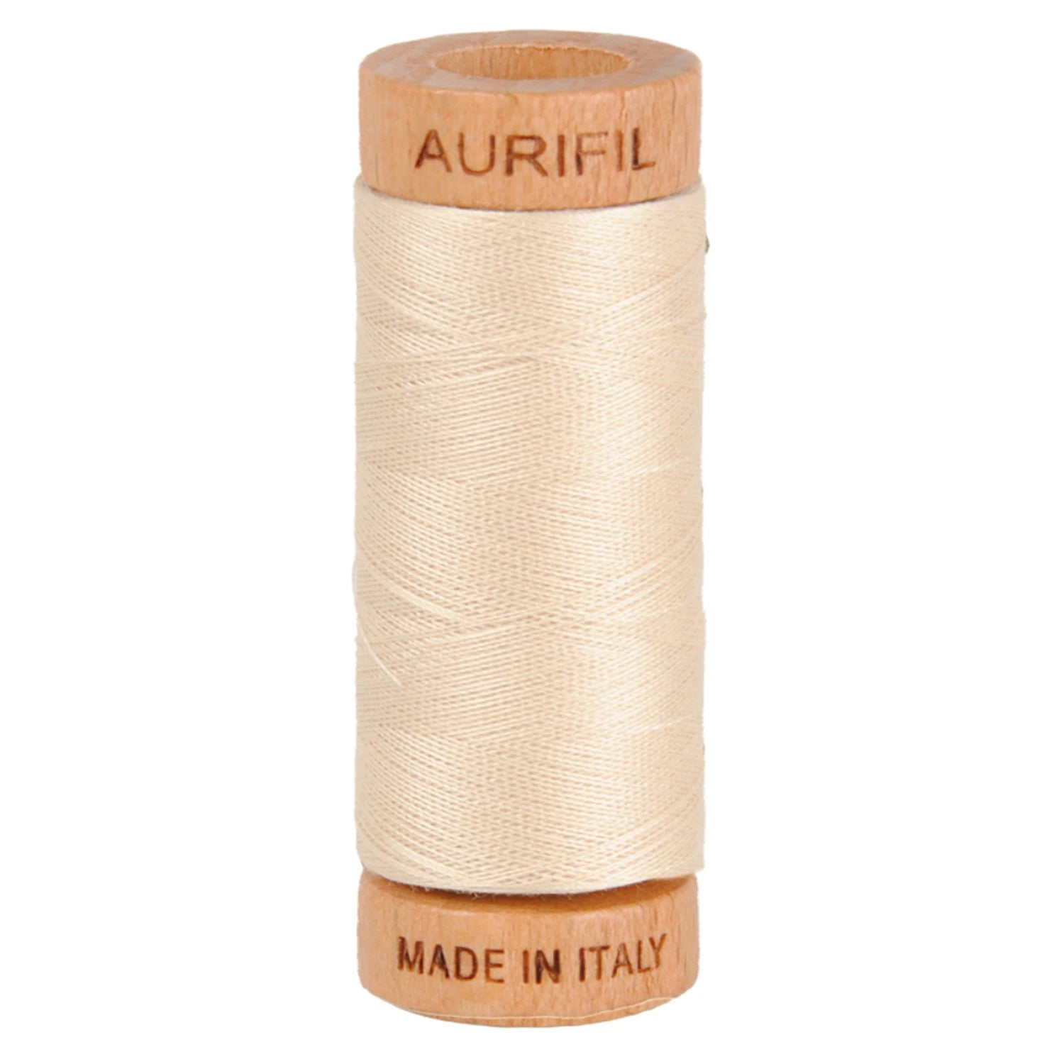 Aurifil 80wt 2-Ply Cotton Thread | Light Beige (#2310) | 300 yds