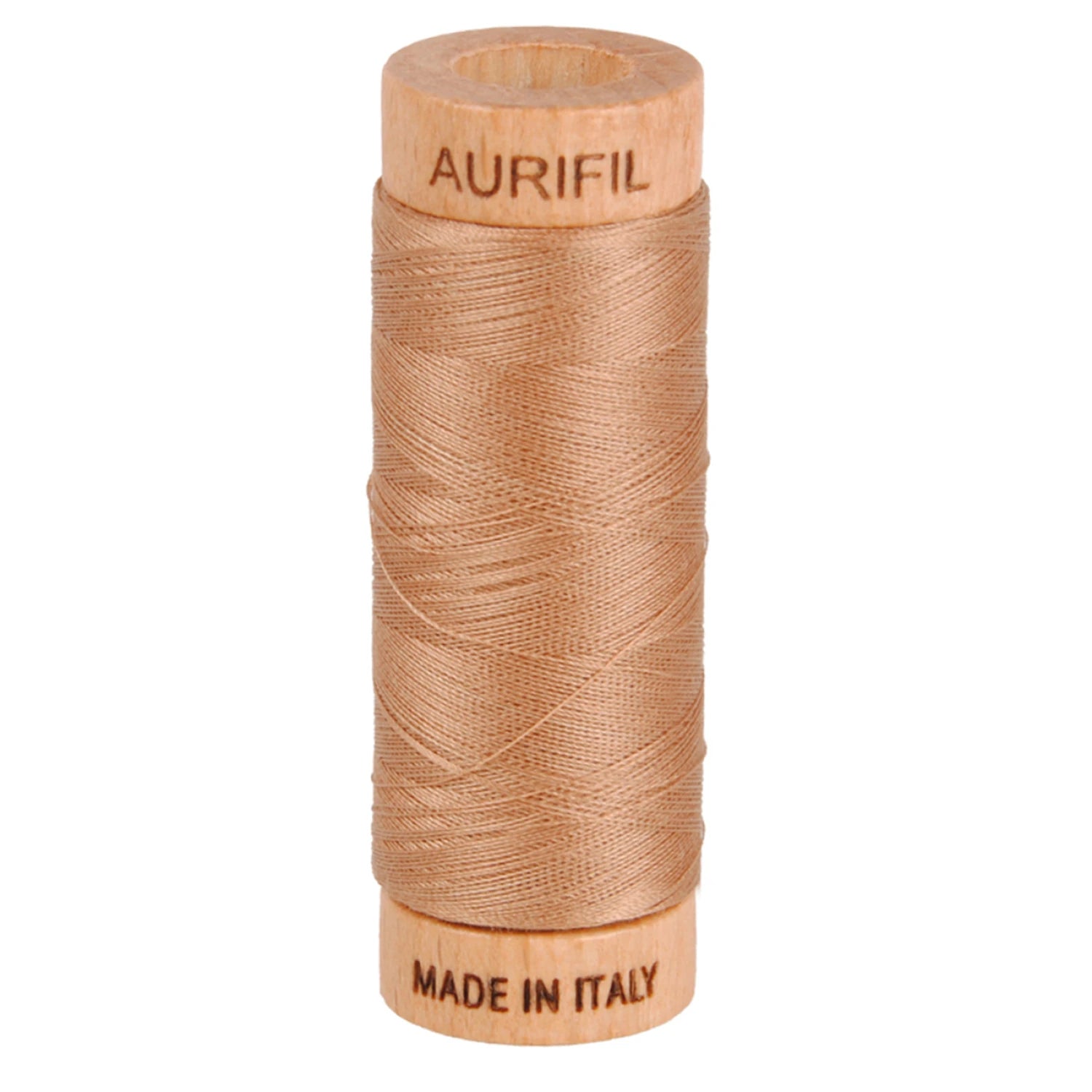 Aurifil 80wt 2-Ply Cotton Thread | Café au Lait (#2340) | 300 yds