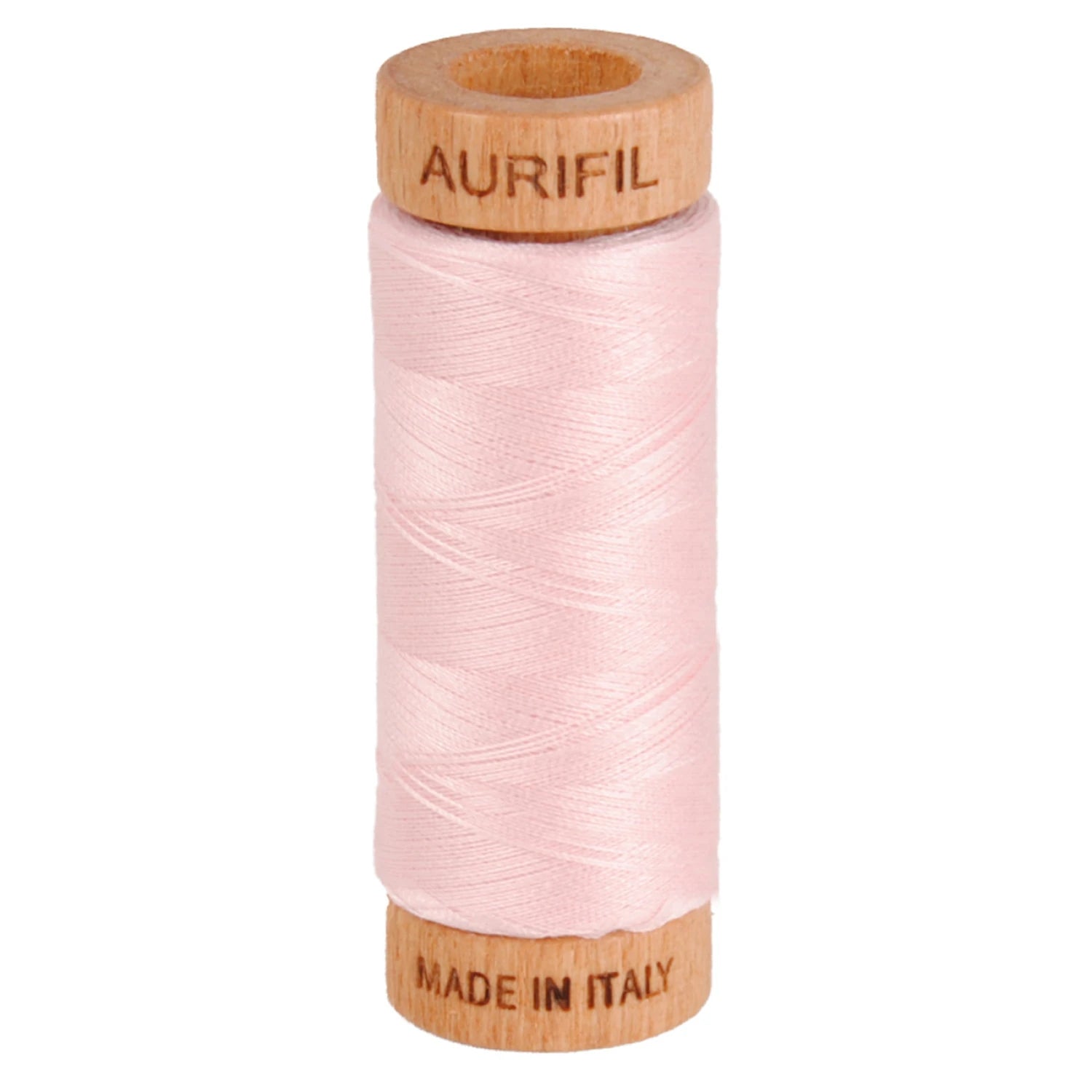 Aurifil 80wt 2-Ply Cotton Thread | Pale Pink (#2410) | 300 yds