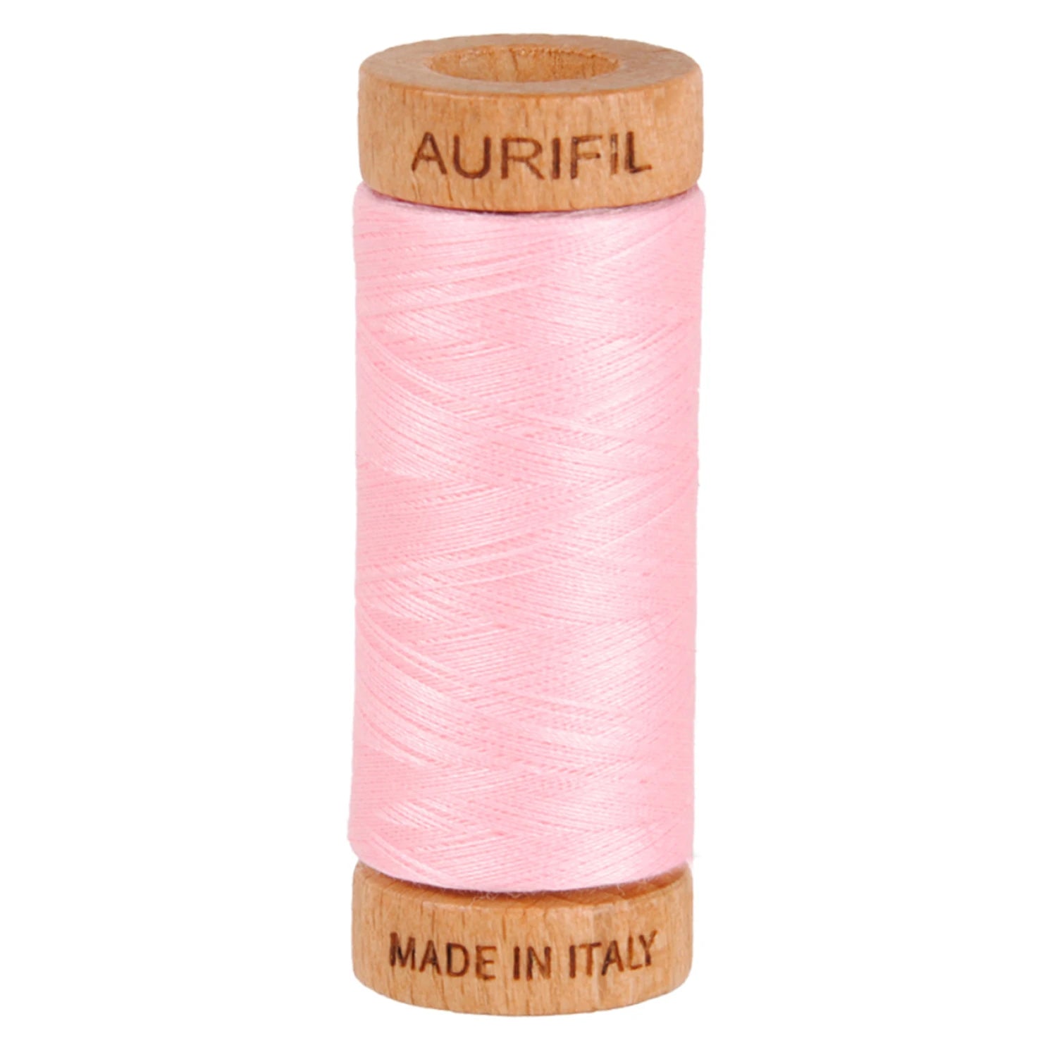 Aurifil 80wt 2-Ply Cotton Thread | Baby Pink (#2423) | 300 yds