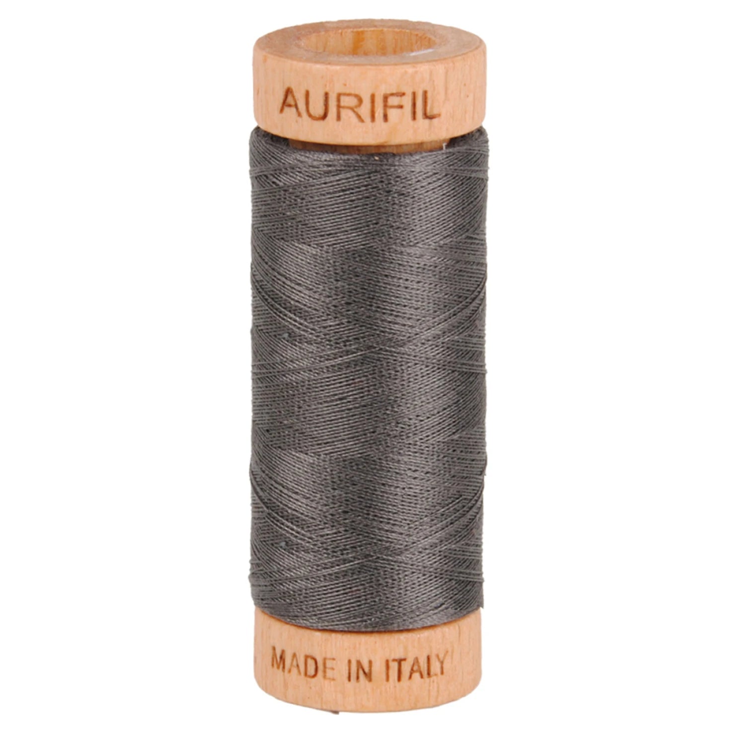 Aurifil 80wt 2-Ply Cotton Thread | Pewter (#2630) | 300 yds