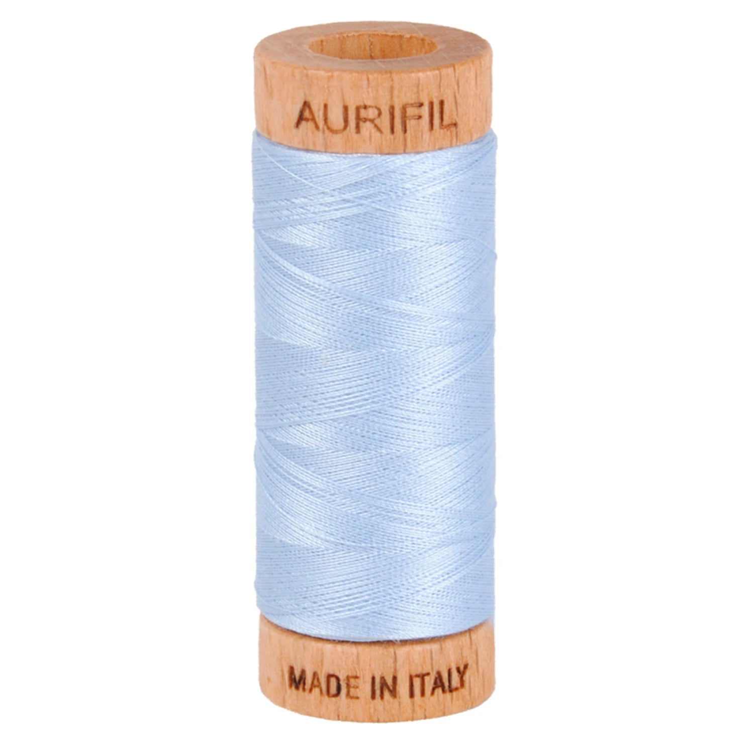 Aurifil 80wt 2-Ply Cotton Thread | Light Robins Egg (#2710) | 300 yds