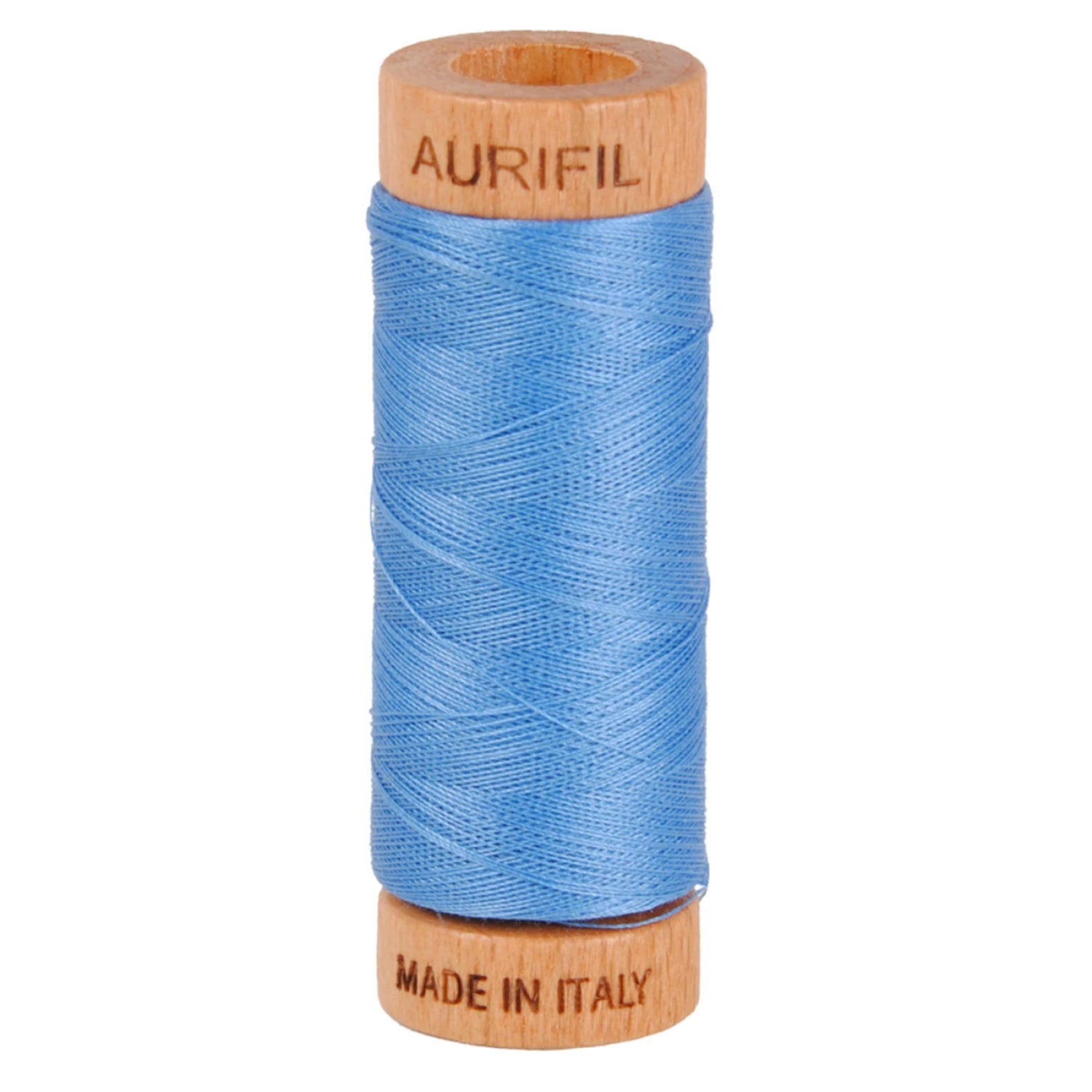 Aurifil 80wt 2-Ply Cotton Thread | Light Wedgewood (#2725) | 300 yds