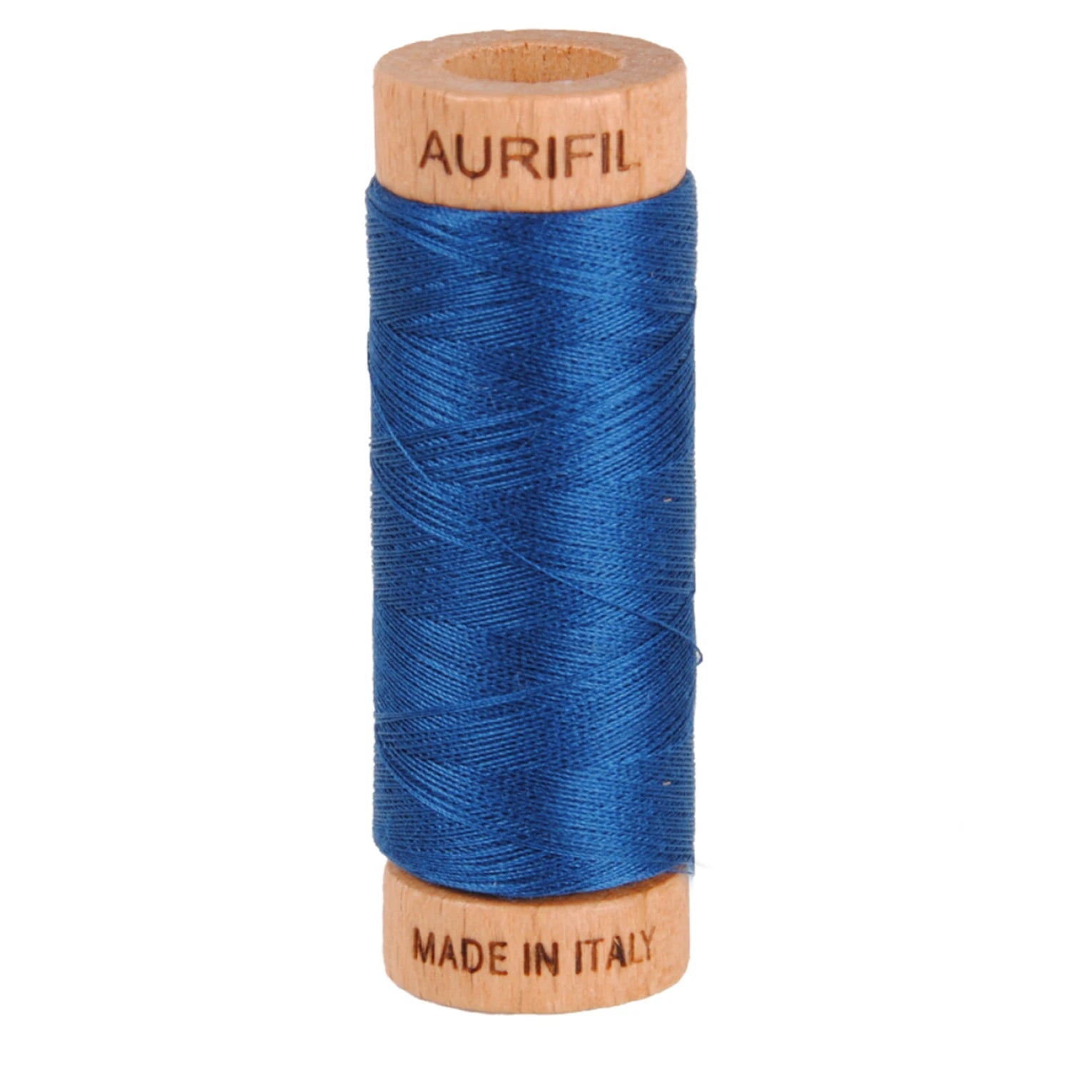 Aurifil 80wt 2-Ply Cotton Thread | Medium Delft Blue (#2783) | 300 yds