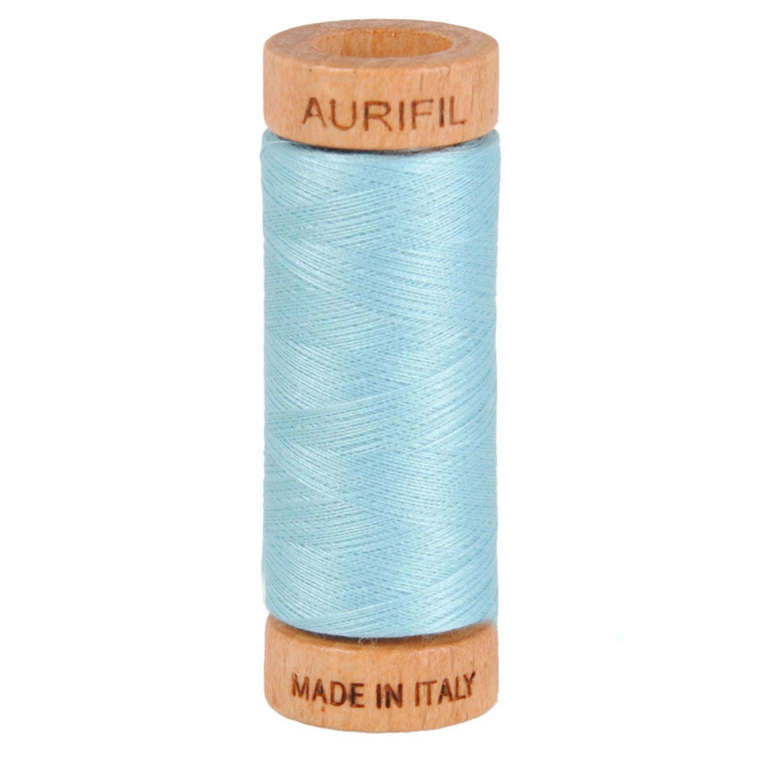 Aurifil 80wt 2-Ply Cotton Thread | Light Grey Turquoise (#2805) | 300 yds