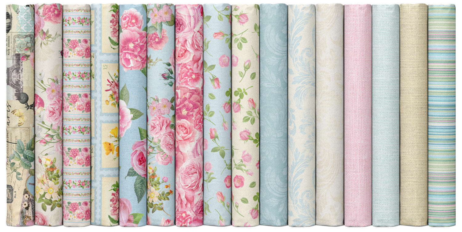 Belle Fleur 2.5" Precut Strips from Timeless Treasures (40pcs)
