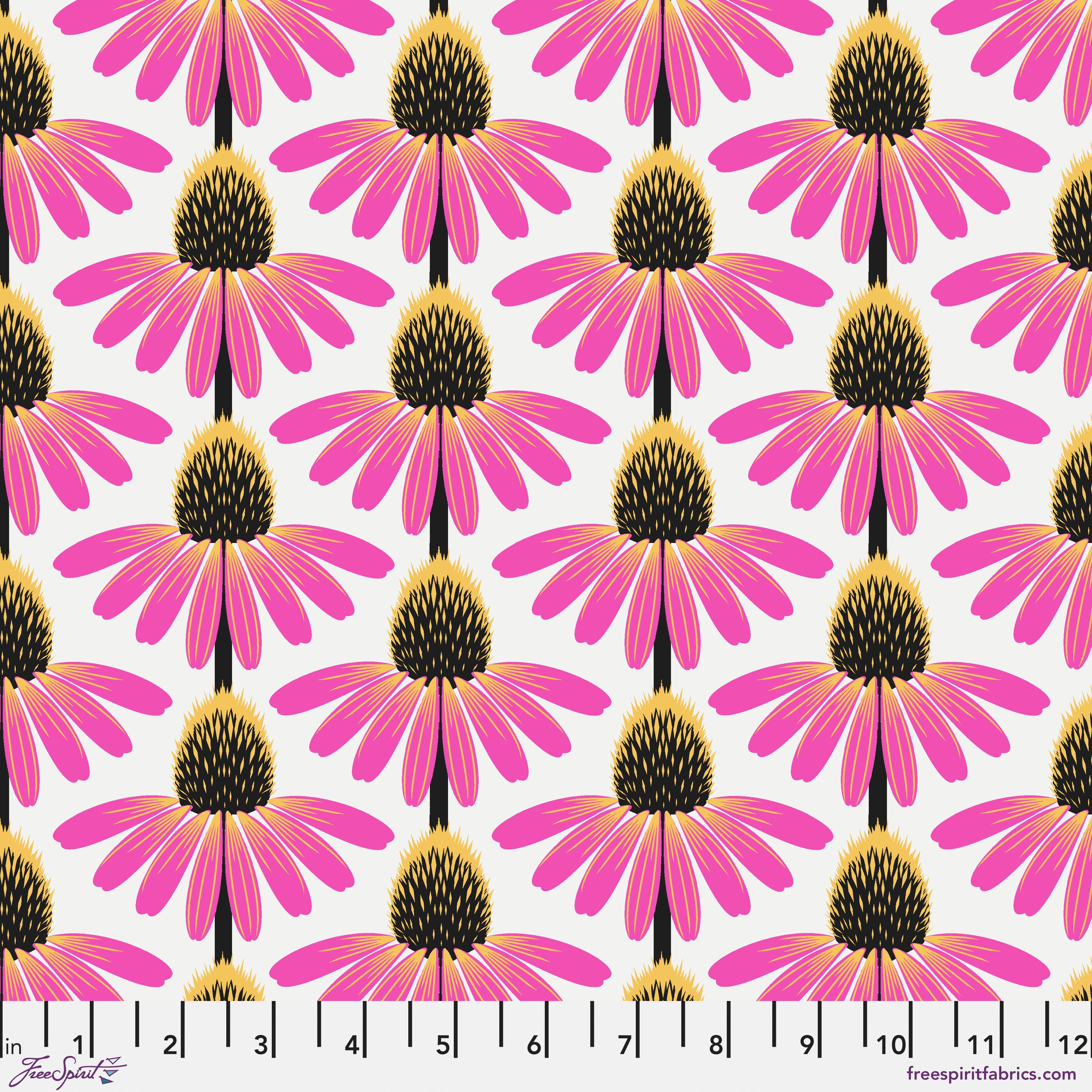 Love Always, AM | Echinacea 2.5" Precut Strips by Anna Maria for Free Spirit | 40pcs