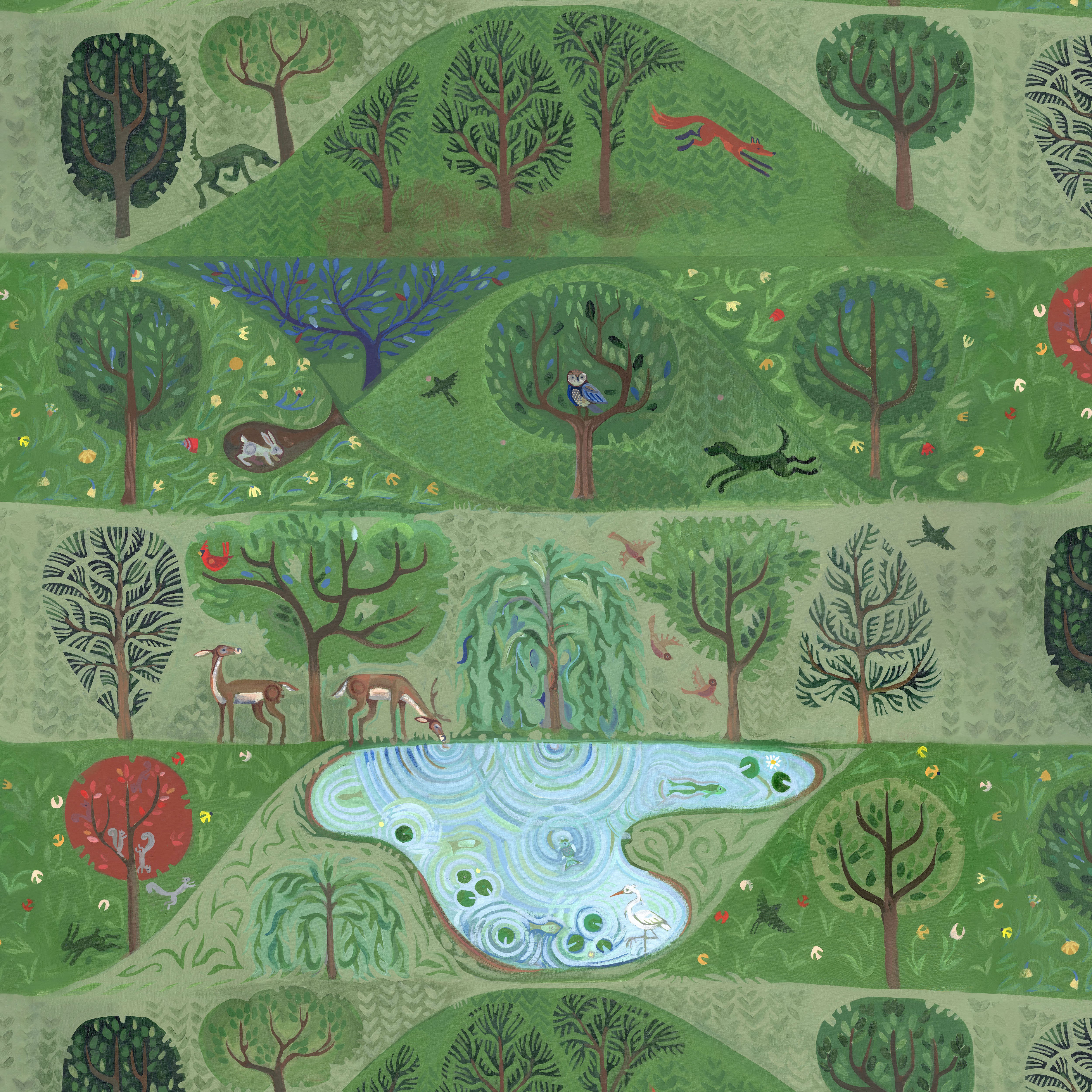Backyard Wonder | Fat Quarter Bundle by Adam Trest for FreeSpirit | 12 pcs