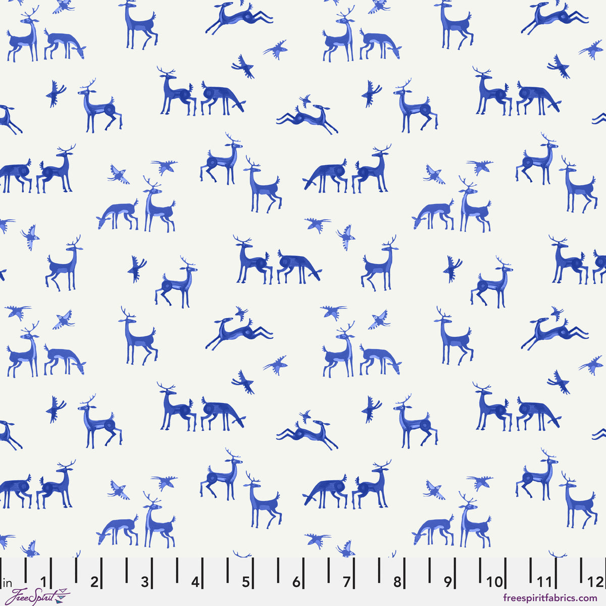 Azul | Grazing by Adam Trest for FreeSpirit | PWAT021-AZUL