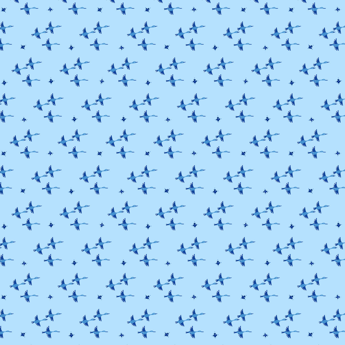 Azul | Flying South by Adam Trest for FreeSpirit | PWAT022-AZUL