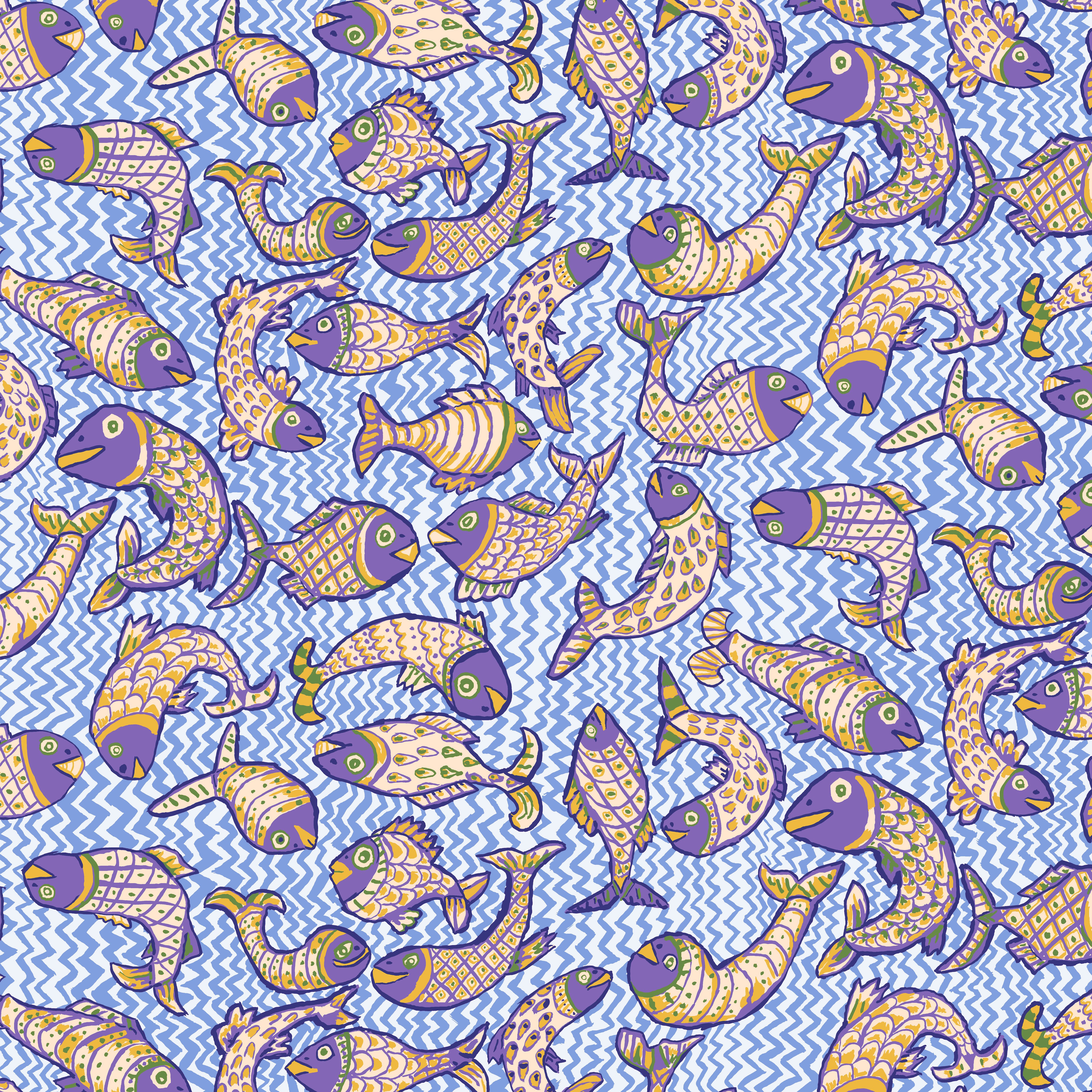 Stash | Koi Polloi - Delft by the Kaffe Fassett Collective for FreeSpirit | PWBM079.DELFT