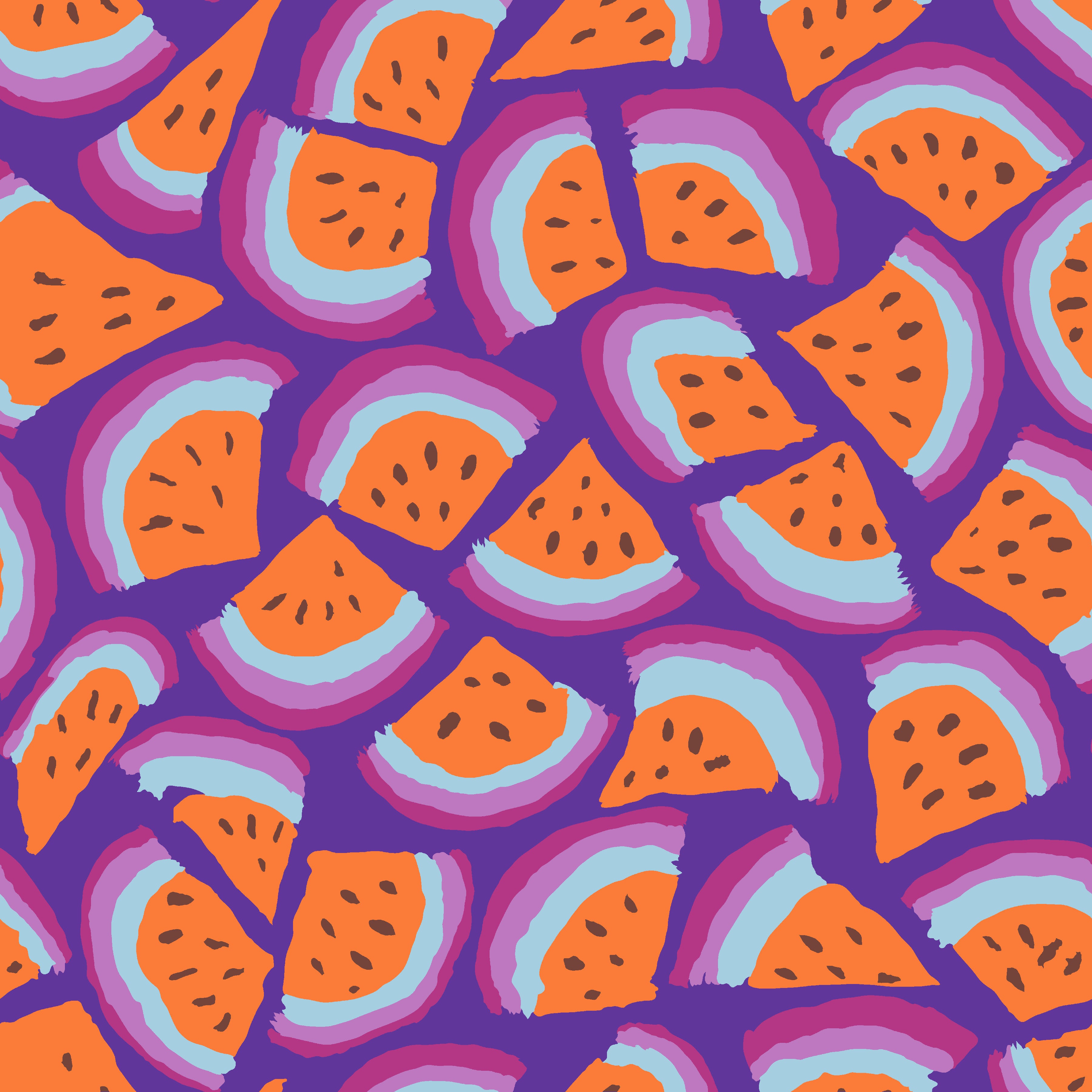 August 2025 | Slice - Purple by Kaffe Fassett Collective for FreeSpirit | PWBM101.PURPLE
